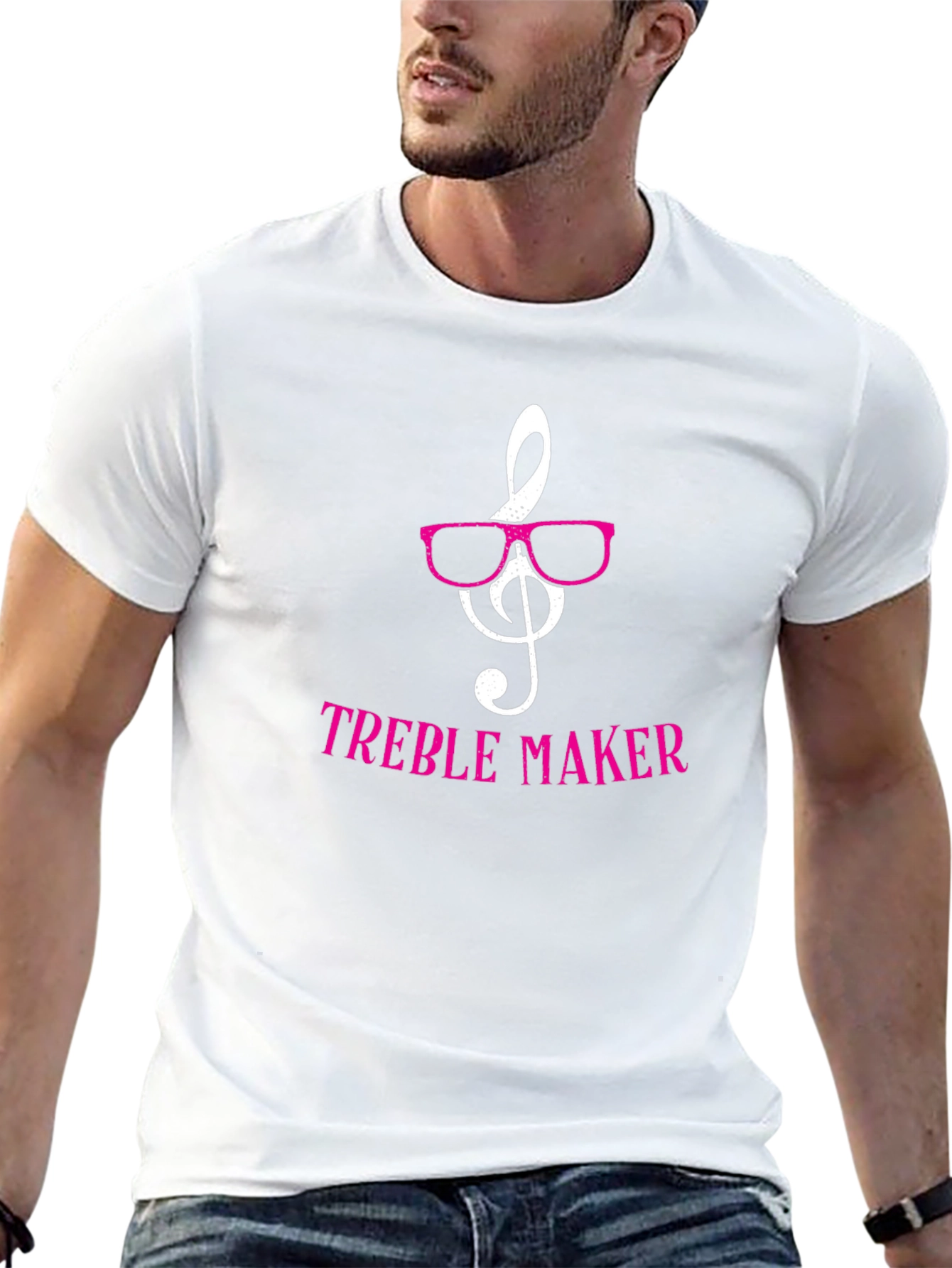 Treble Maker Graphic Tee - Music Lover Shirt