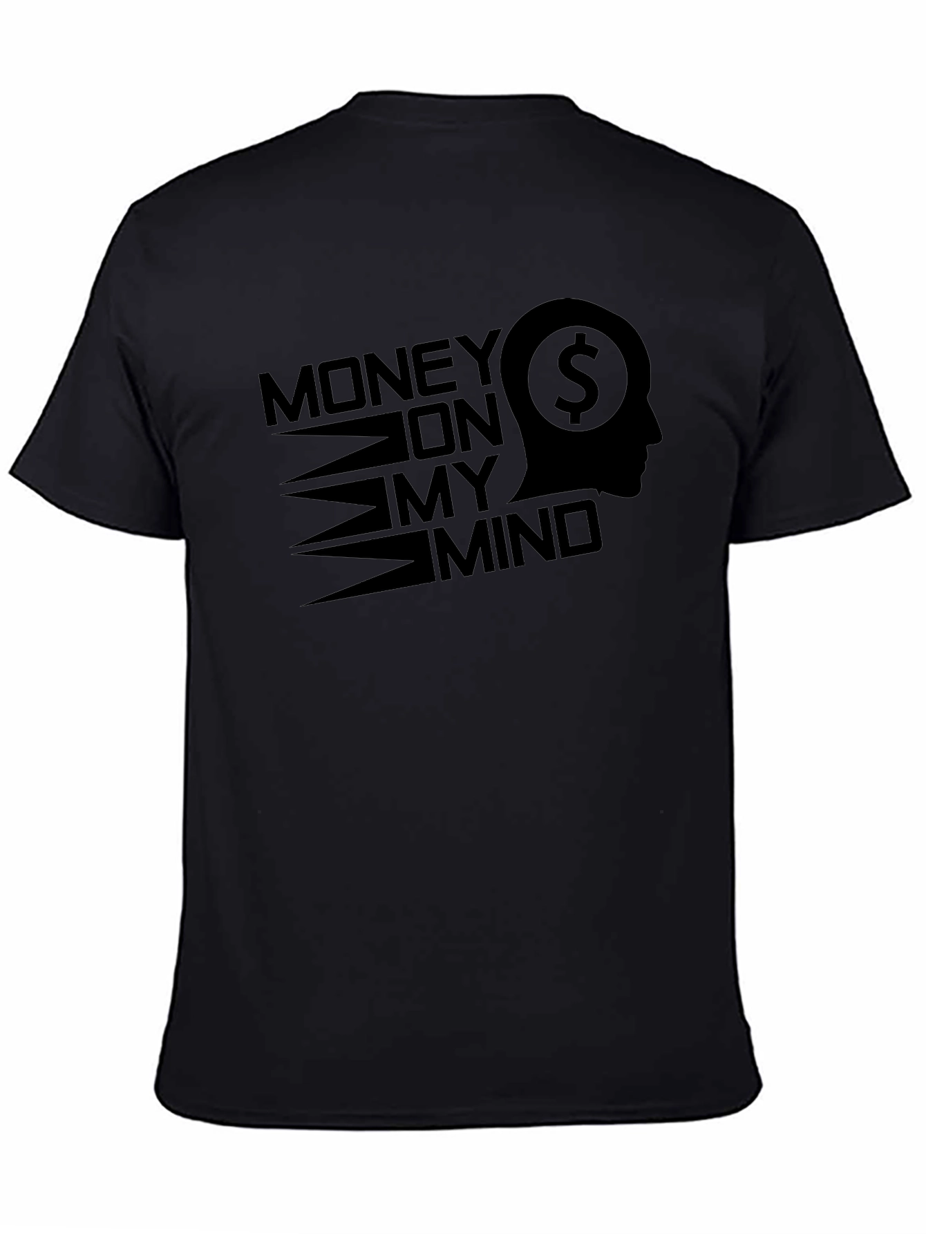 Money on My Mind Graphic Tee - Black
