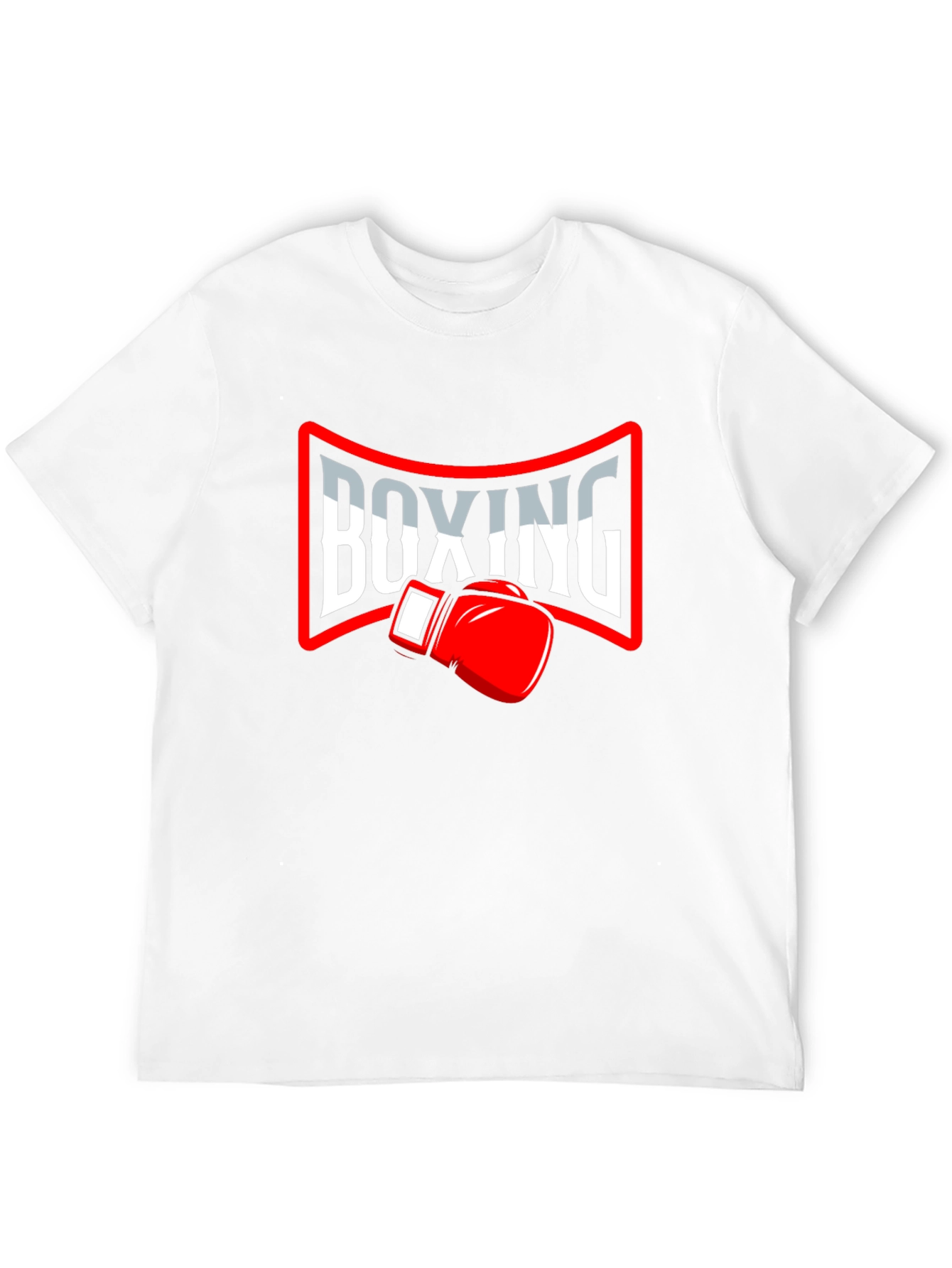 Boxing Glove Graphic Tee - Sporty Style