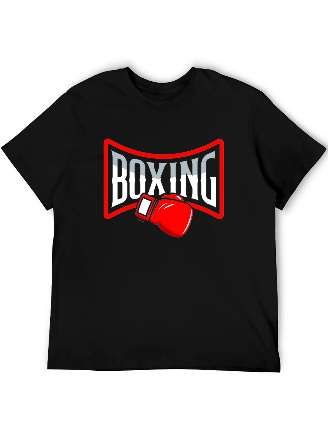 Boxing Glove Graphic Tee - Sporty Style