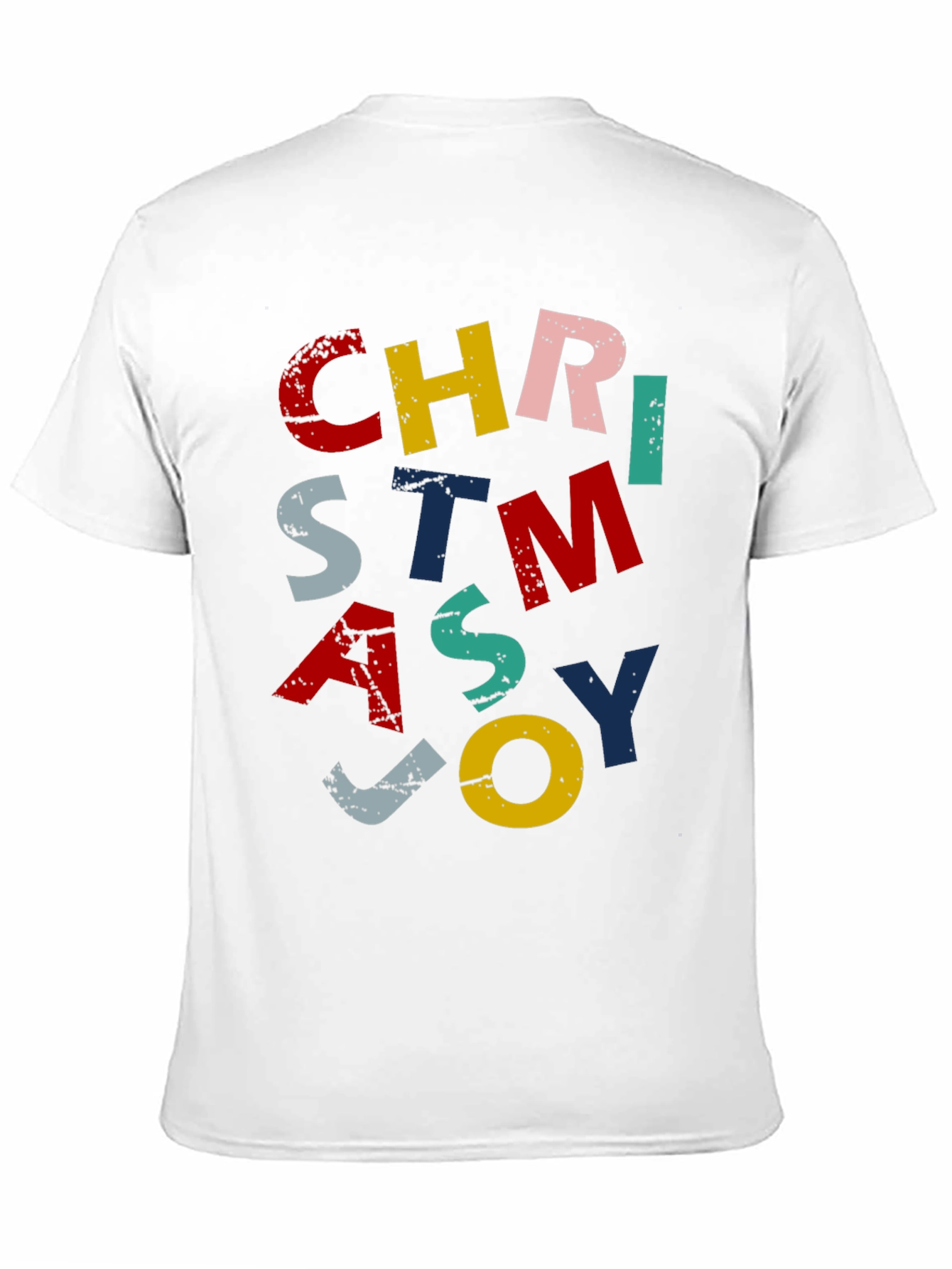 Festive Christmas Joy Graphic Tee - Holiday Apparel