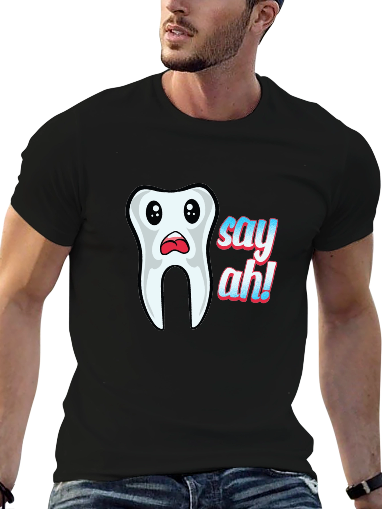 Say Ah! Graphic Tee - Funny Dentist T-Shirt