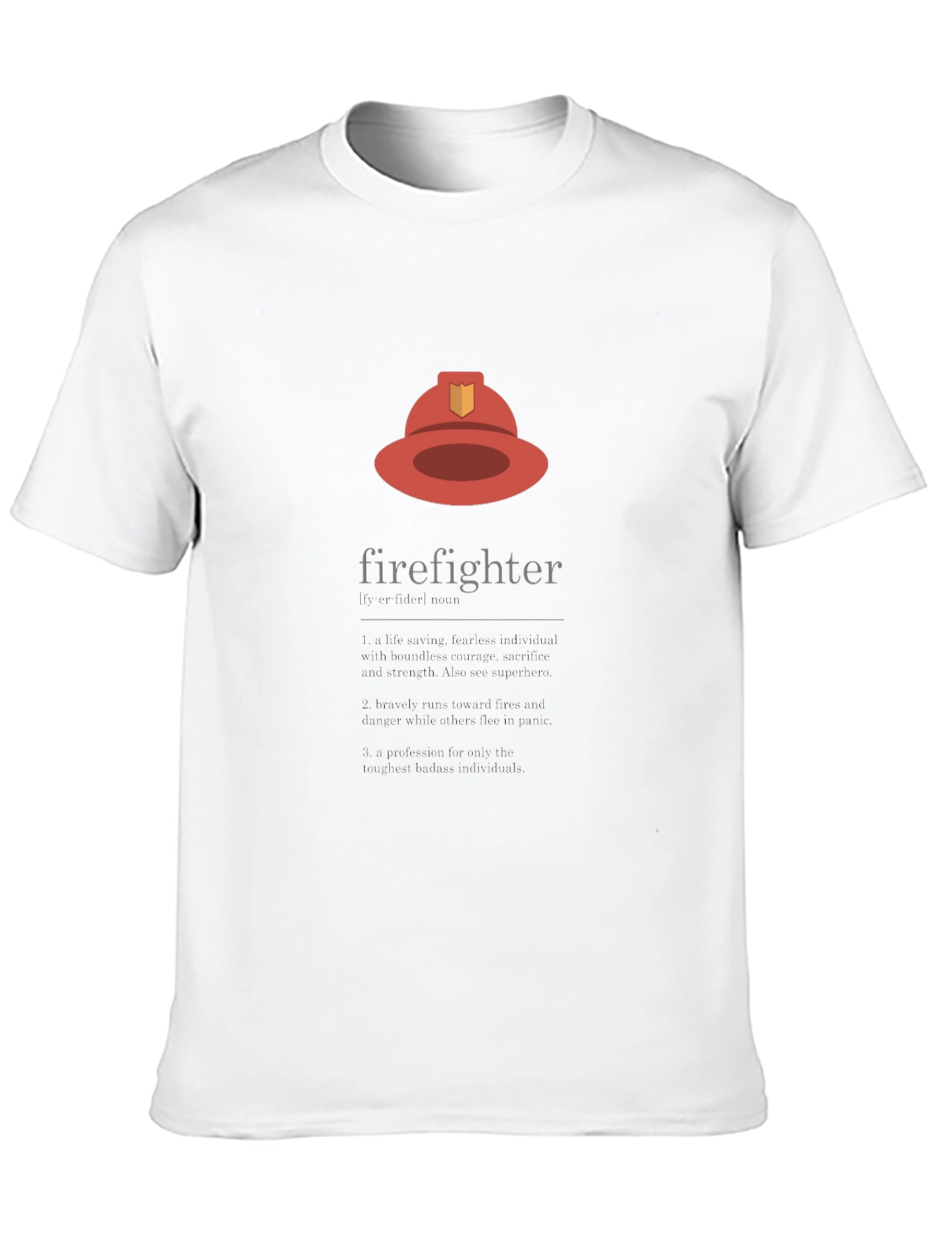 Firefighter Graphic Tee - Black