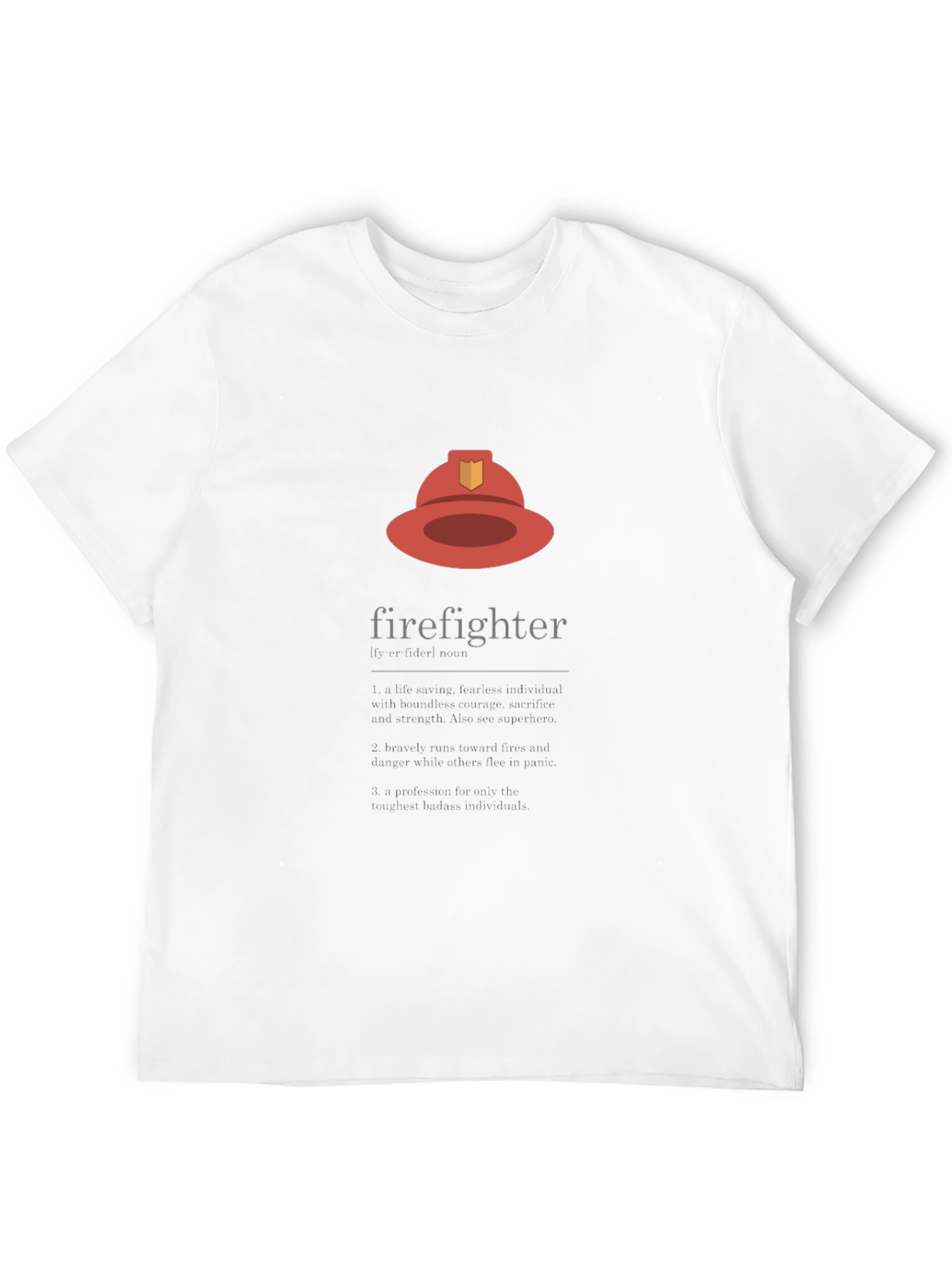Firefighter Graphic Tee - Black