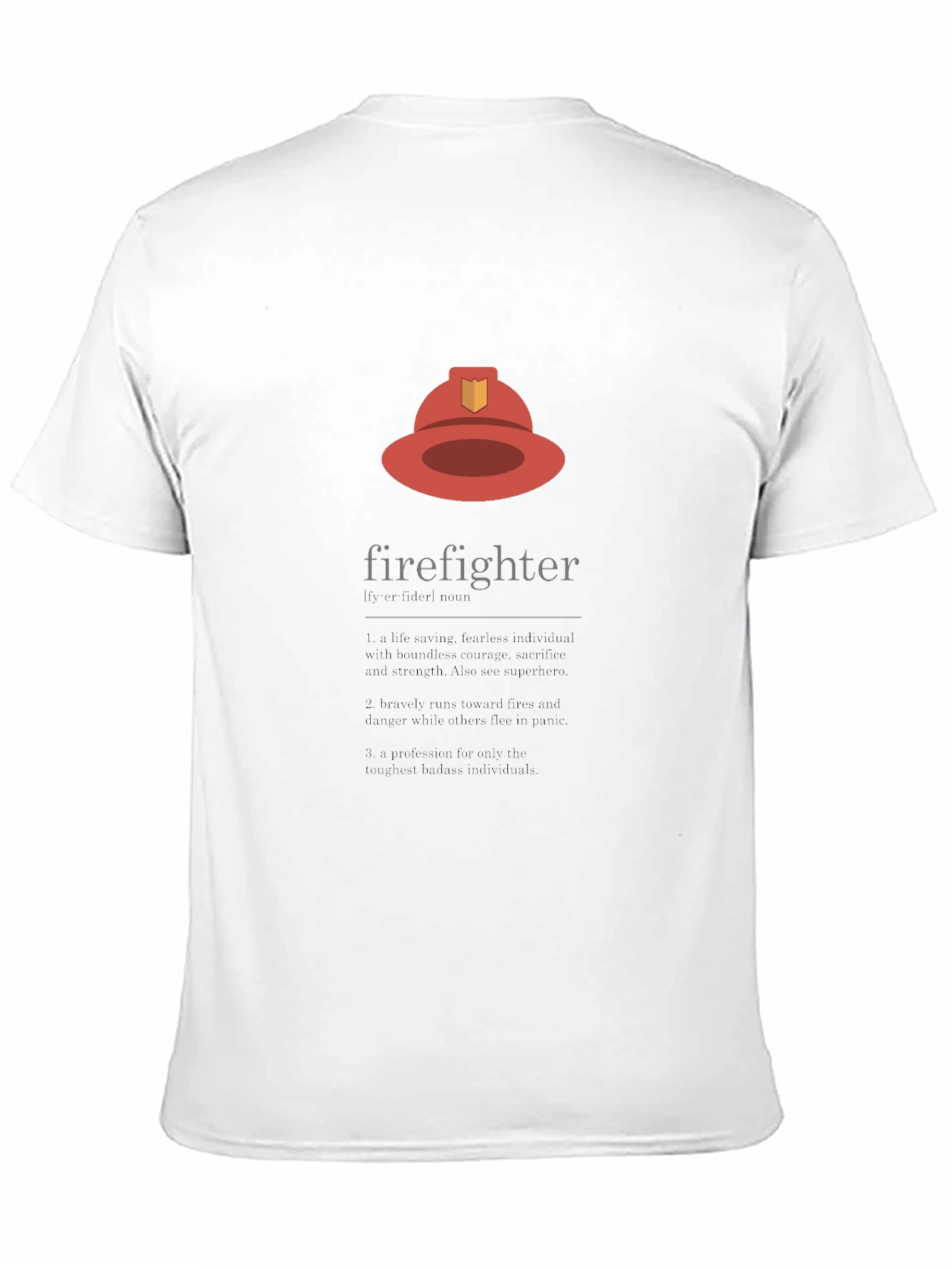 Firefighter Graphic Tee - Black