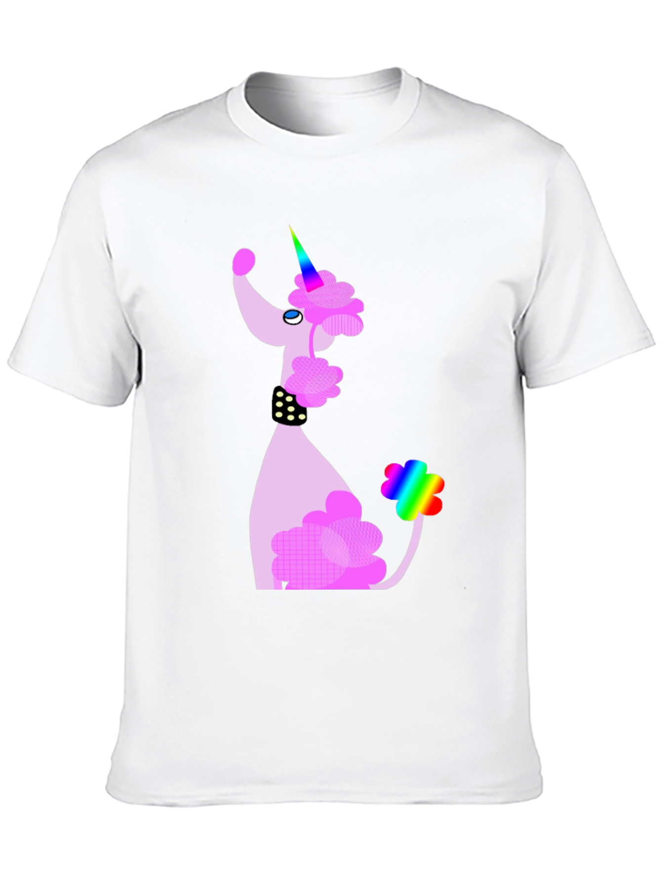 Unicorn Poodle Graphic T-Shirt