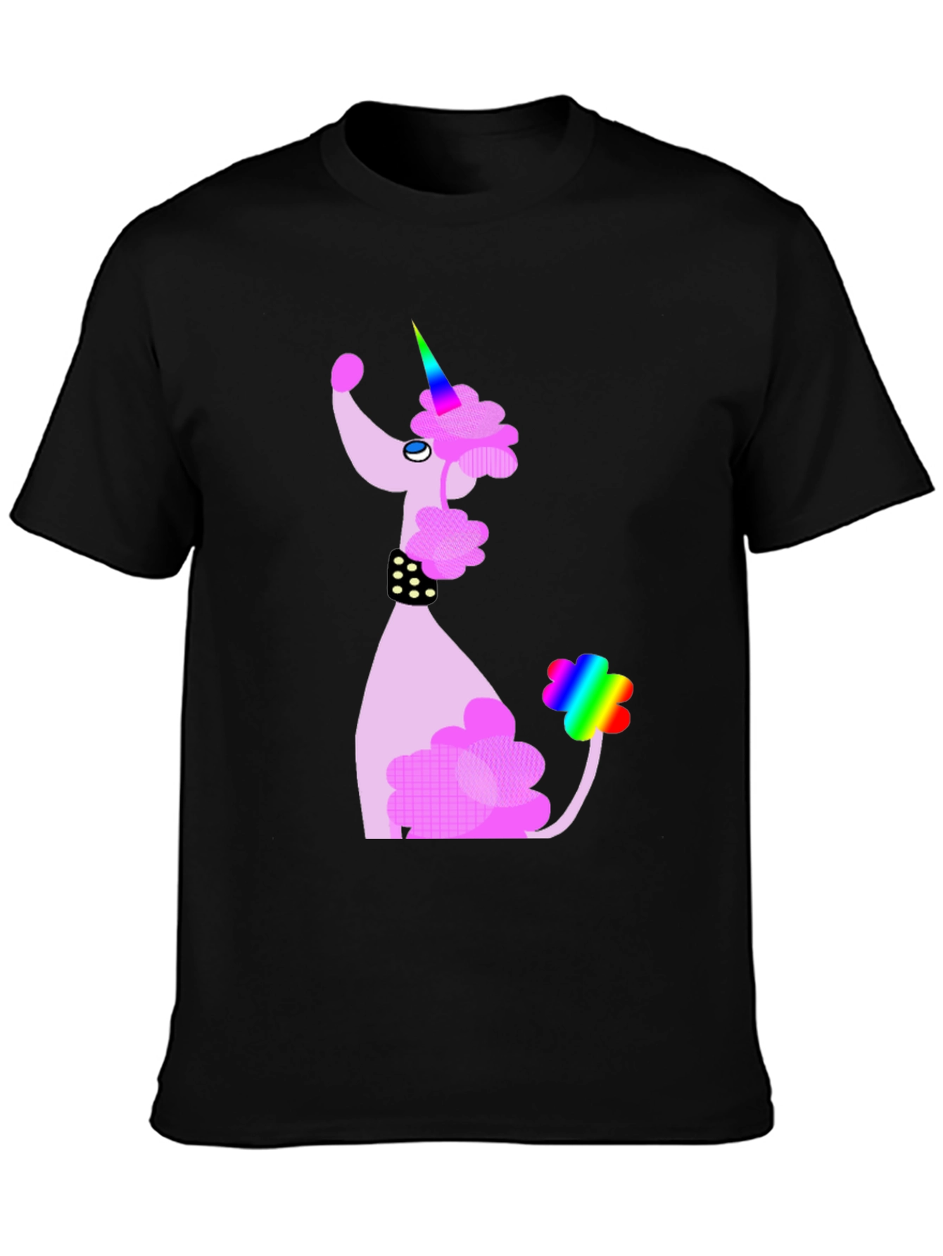 Unicorn Poodle Graphic T-Shirt