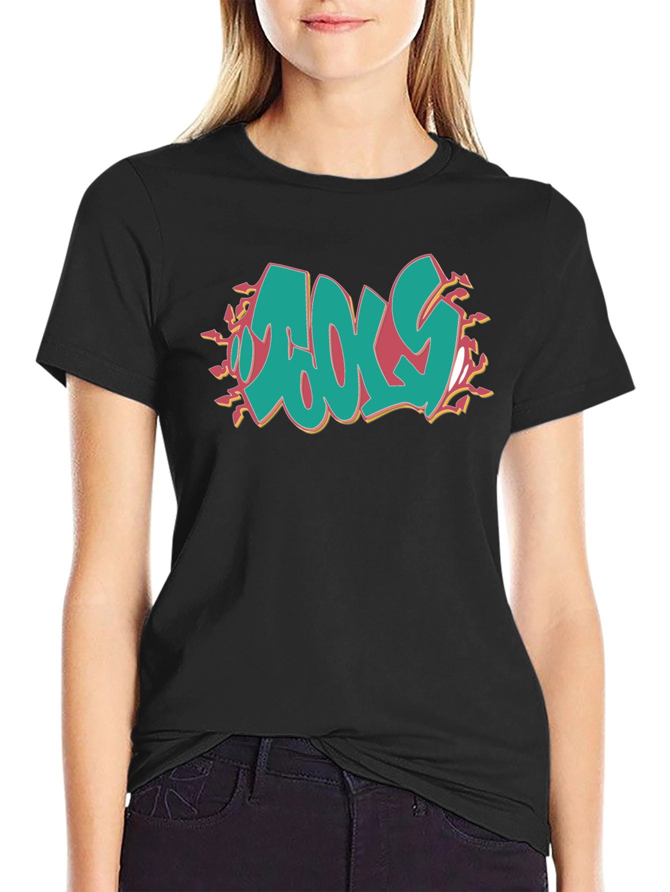 Graffiti Style Graphic Tee