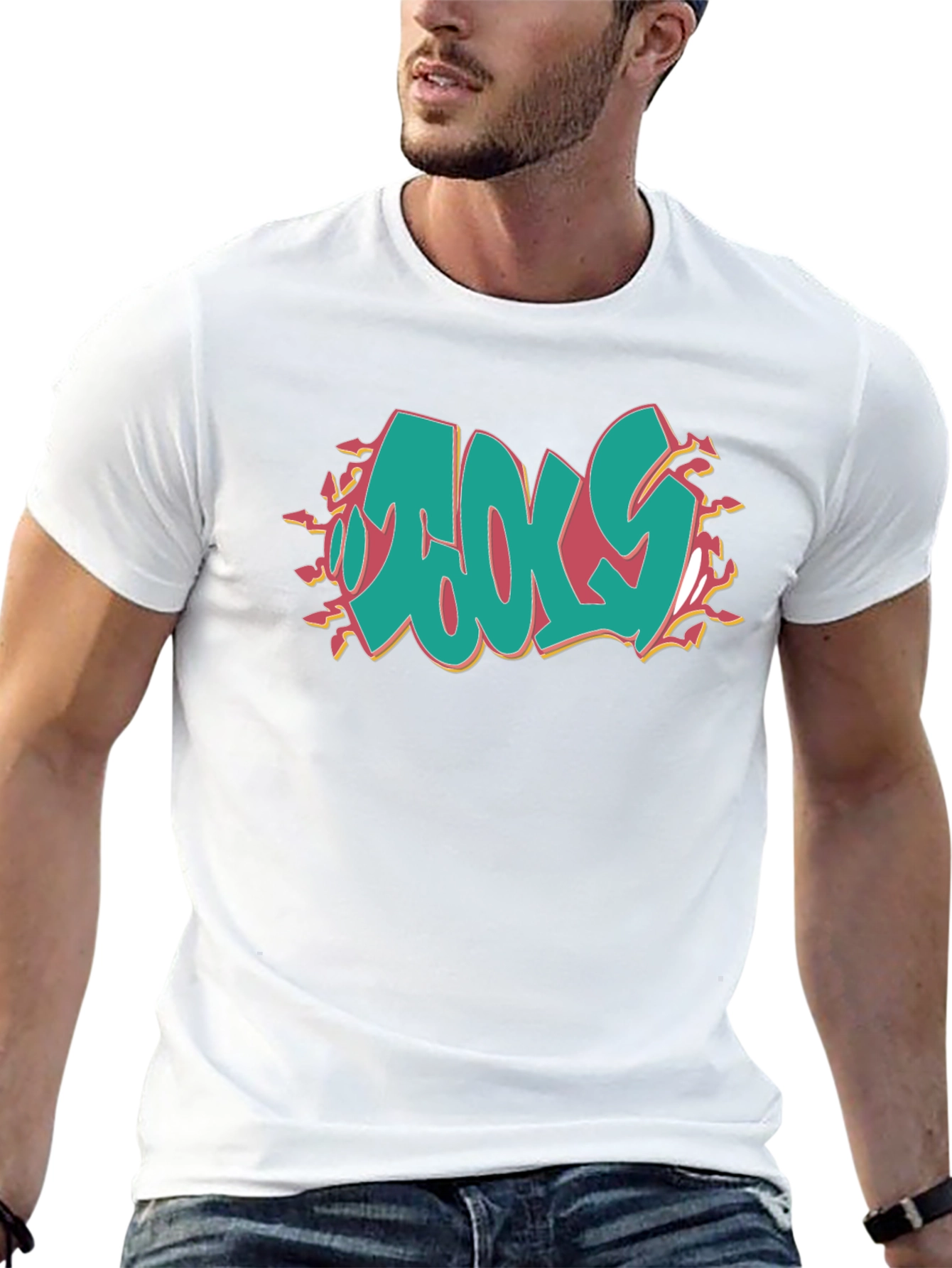Graffiti Style Graphic Tee