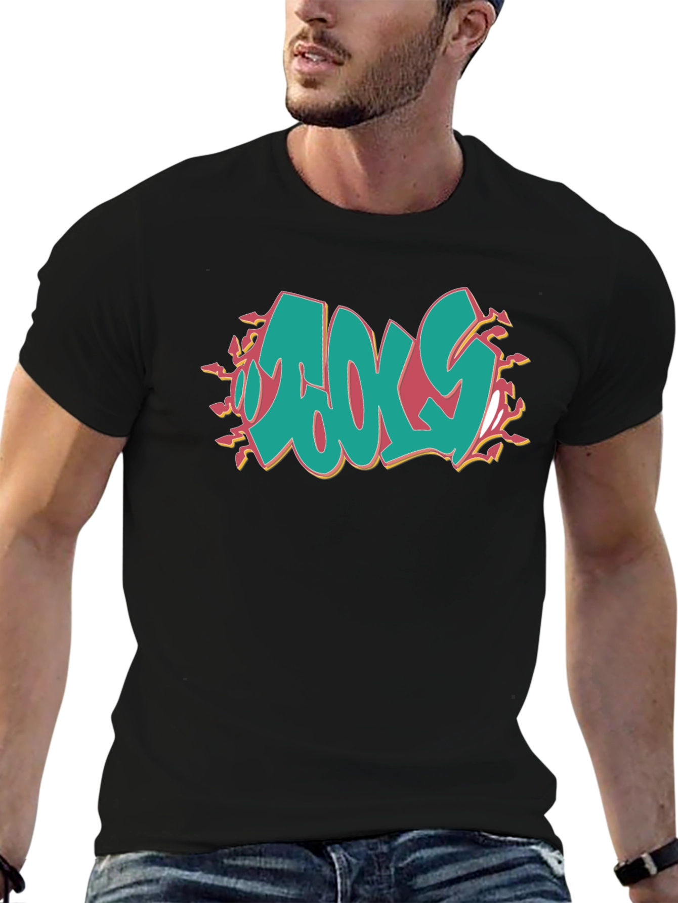 Graffiti Style Graphic Tee