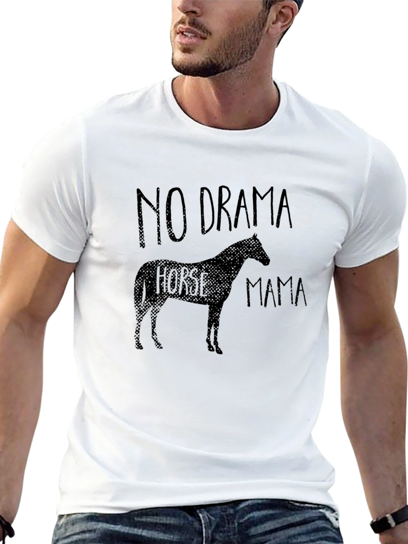 No Drama Horse Mama Graphic Tee