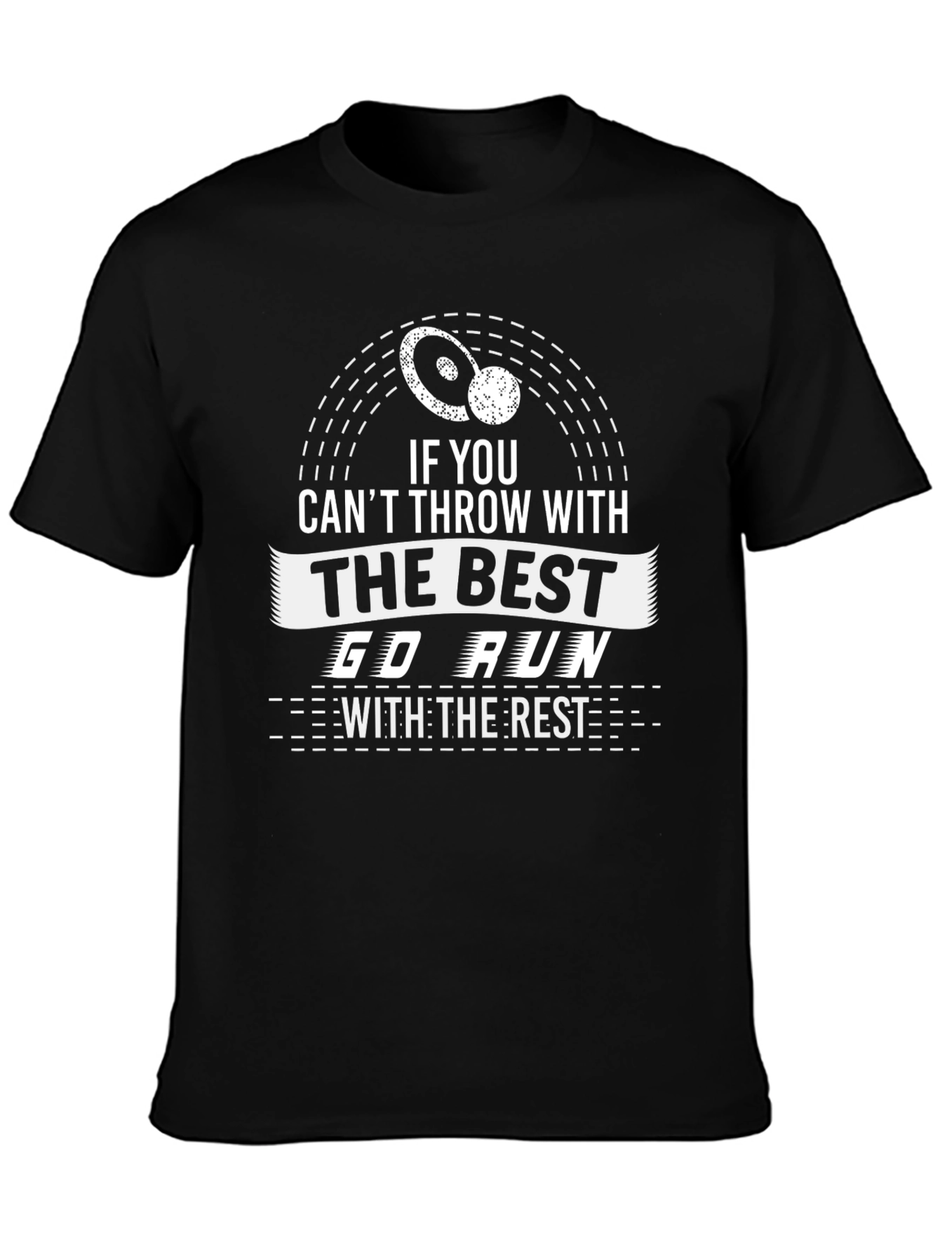 Funny Disc Golf Graphic T-Shirt