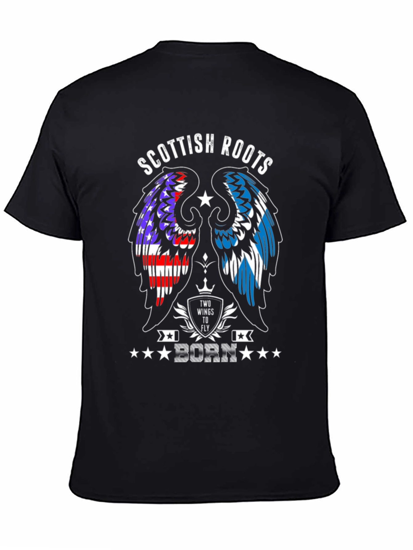 Scottish Roots Born T-Shirt