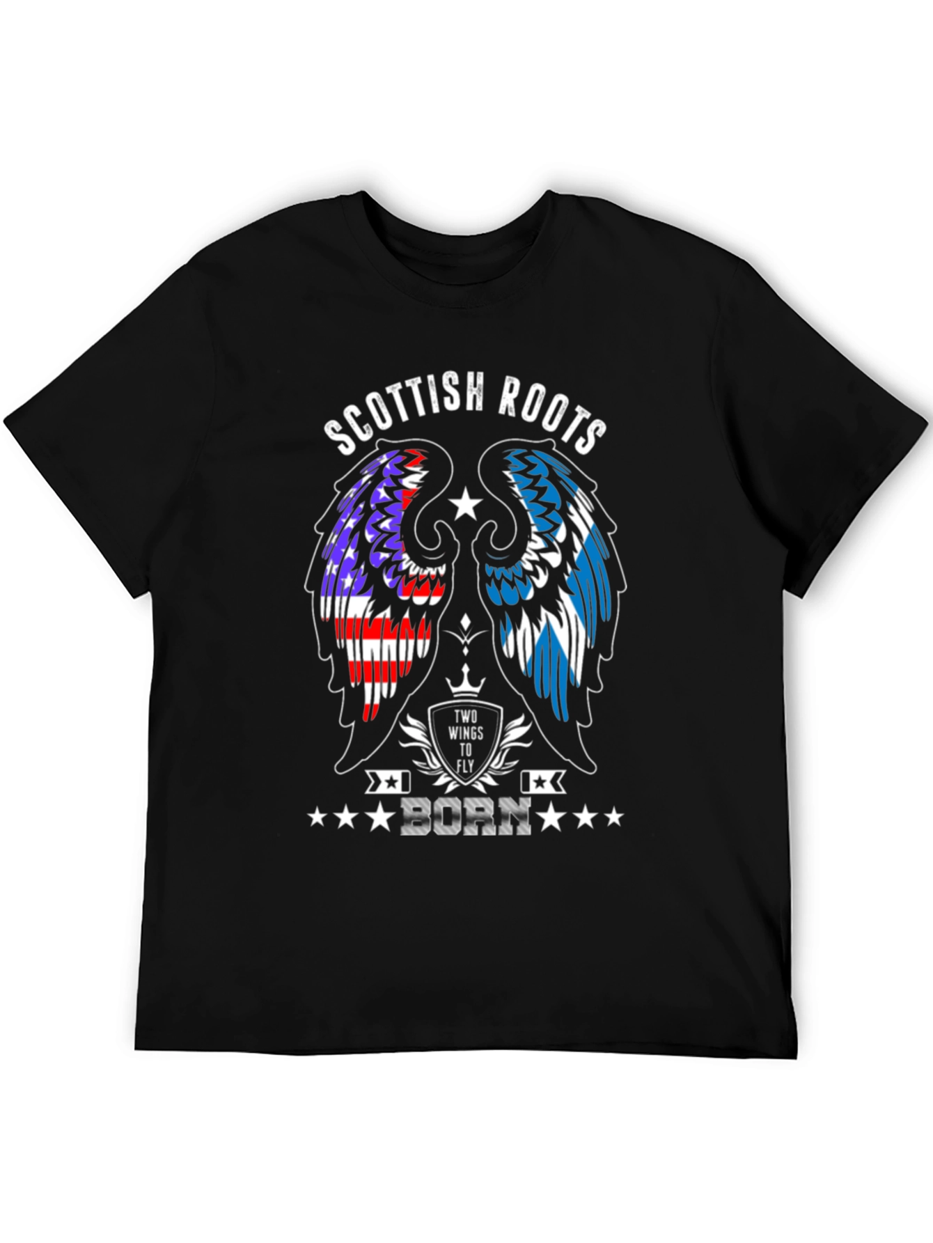 Scottish Roots Born T-Shirt
