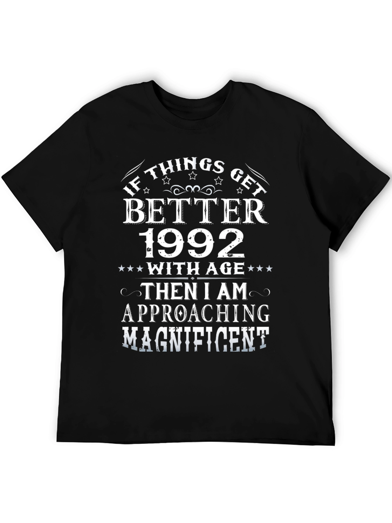 Better With Age 1992 Black T-Shirt