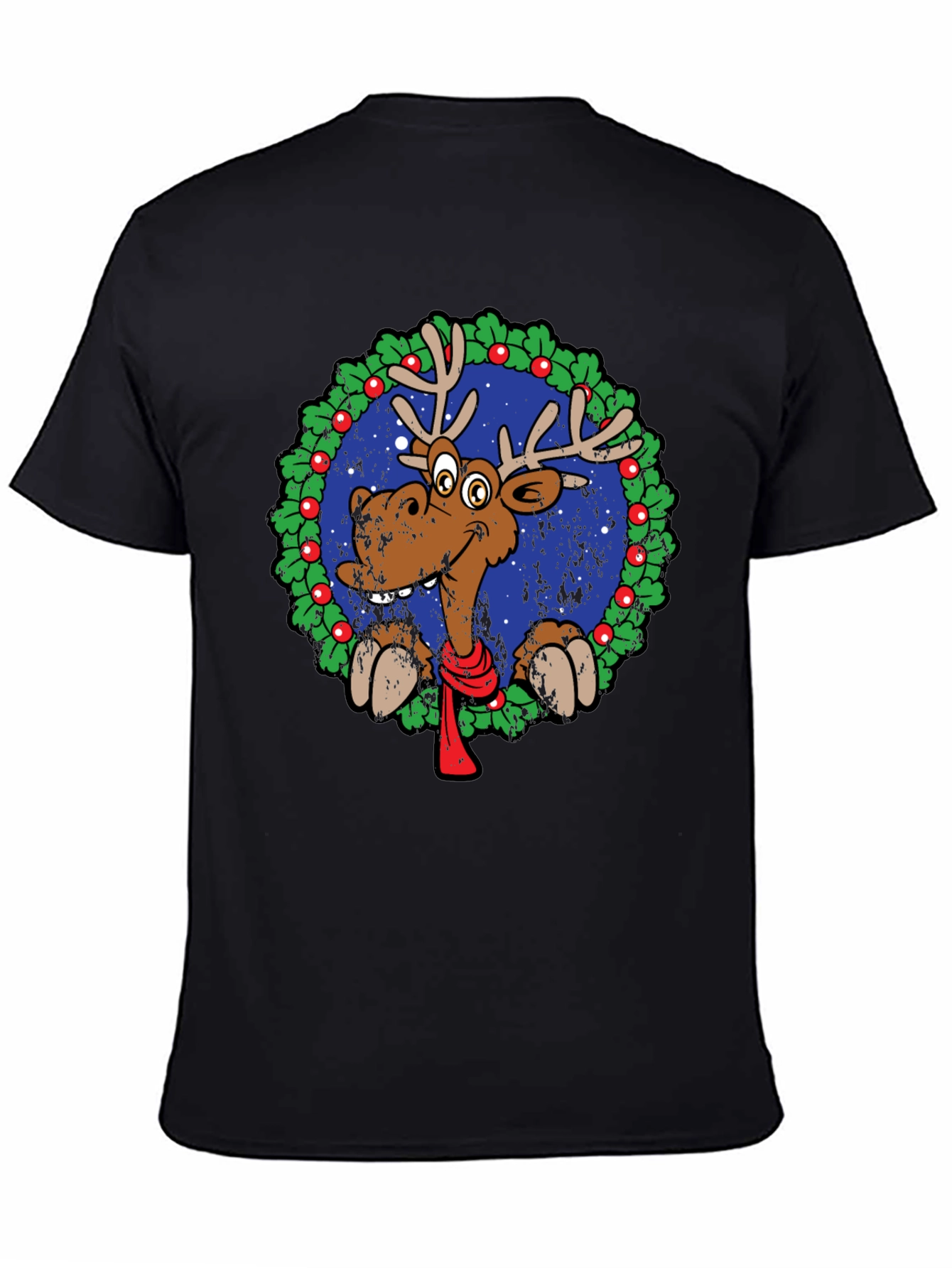 Festive Reindeer Christmas T-Shirt