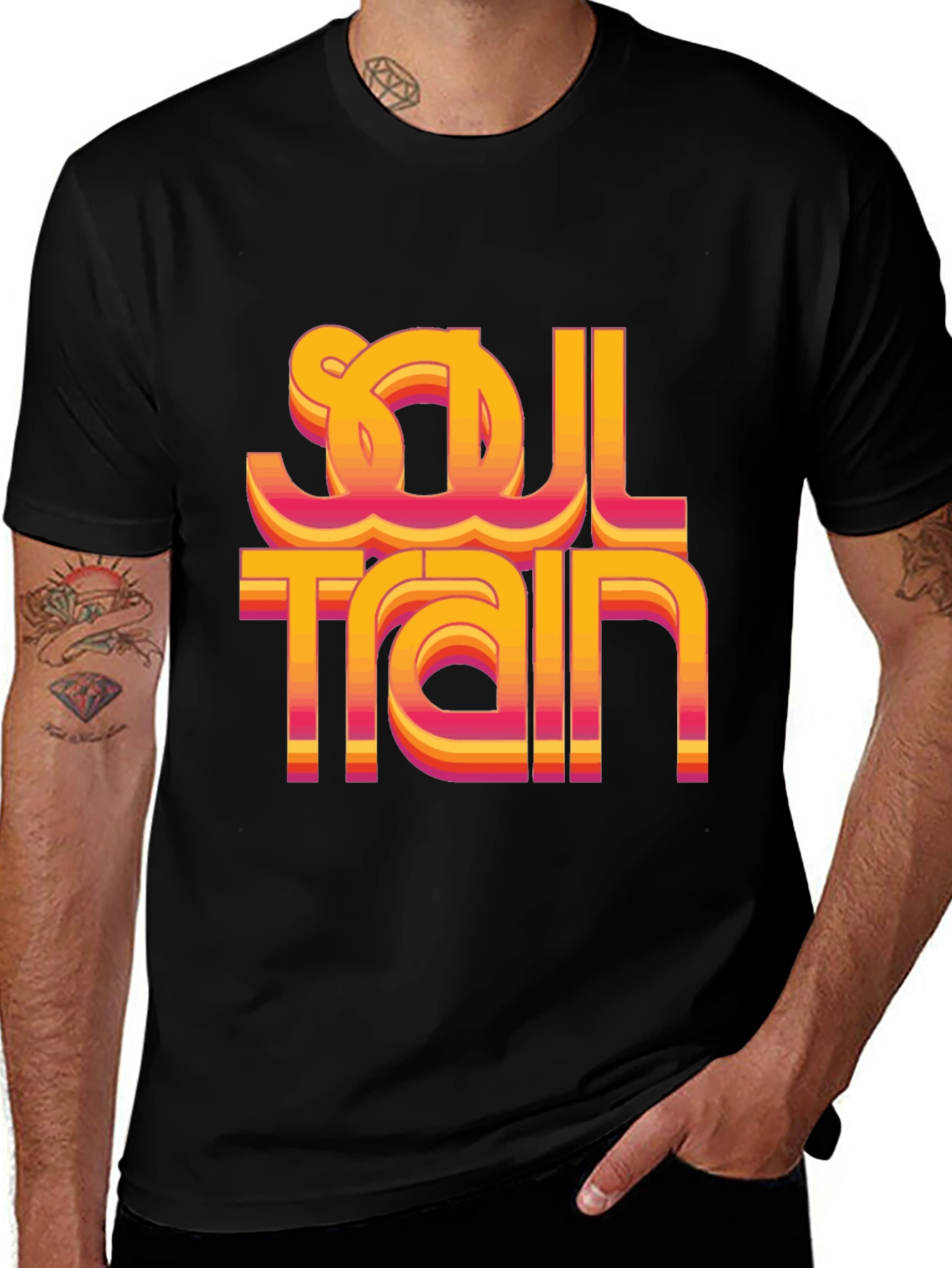 Soul Train Retro Graphic Tee