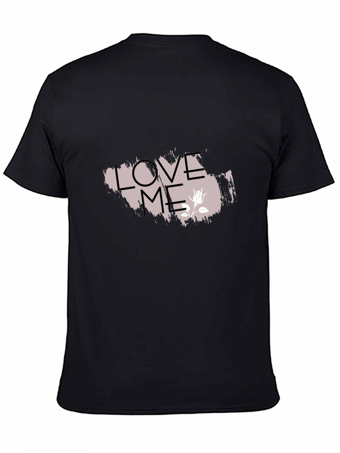 Love Me Graphic Tee - Trendy Black T-Shirt