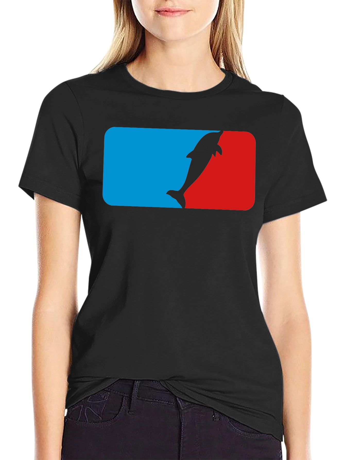 Dolphin Silhouette T-Shirt