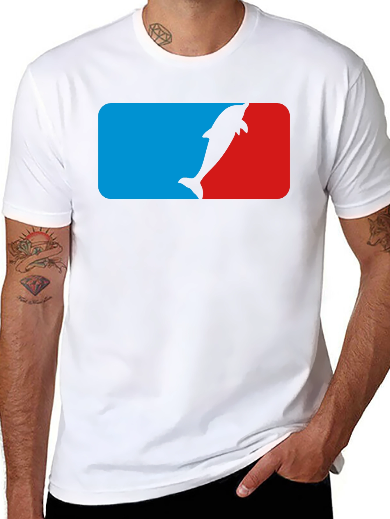 Dolphin Silhouette T-Shirt