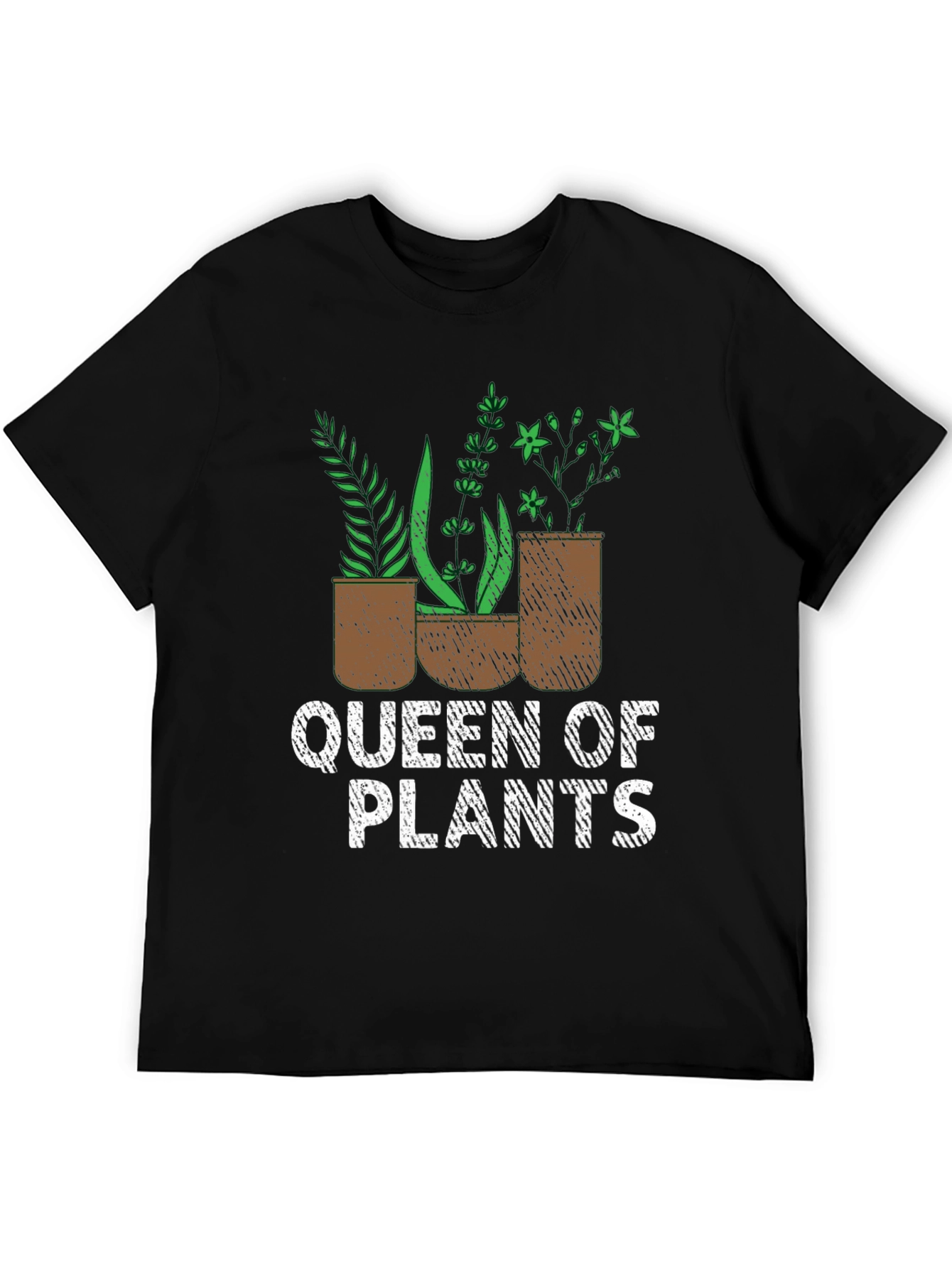 Queen of Plants Graphic Tee - Gardening Lover Shirt