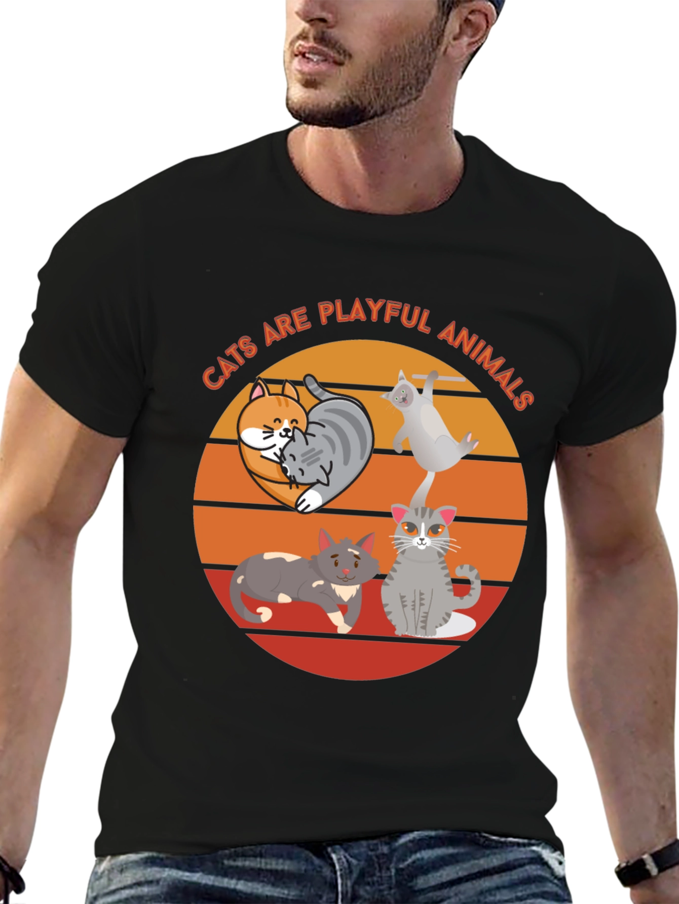 Cats Are Playful Animals T-Shirt