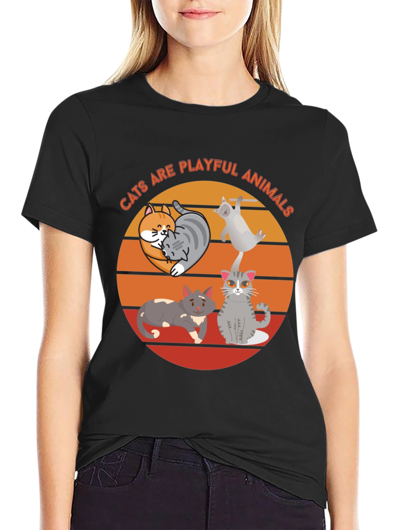 Cats Are Playful Animals T-Shirt