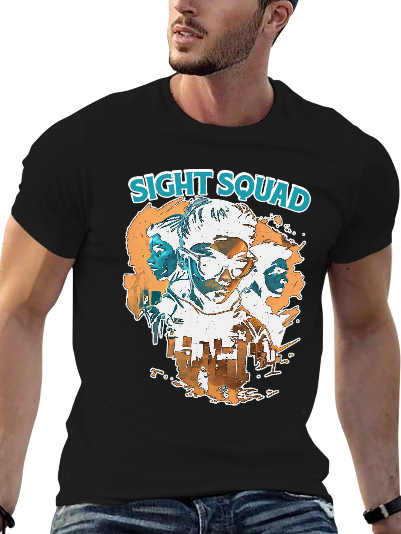 Sight Squad Graphic Tee - Cool Streetwear