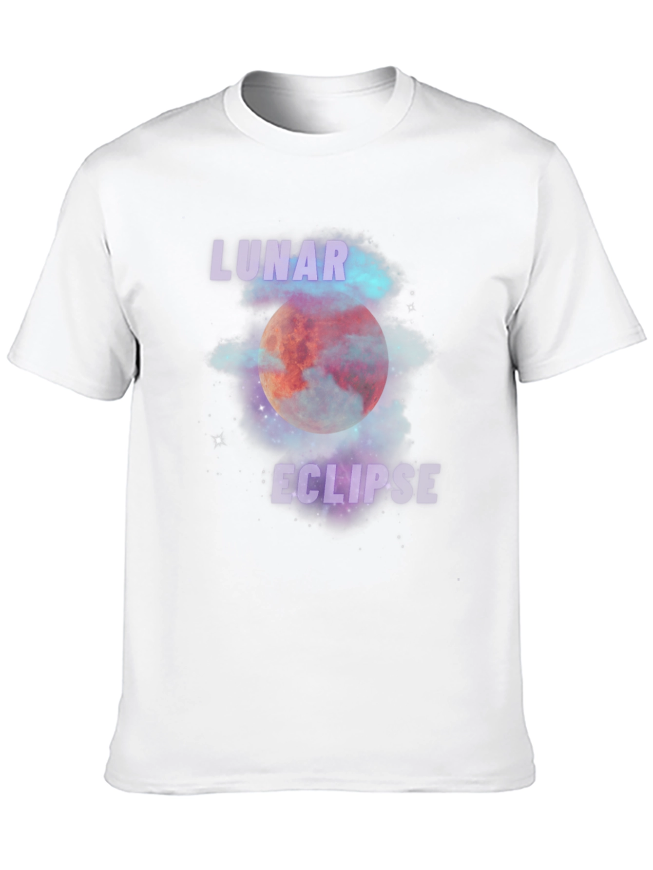 Lunar Eclipse Graphic Print T-Shirt