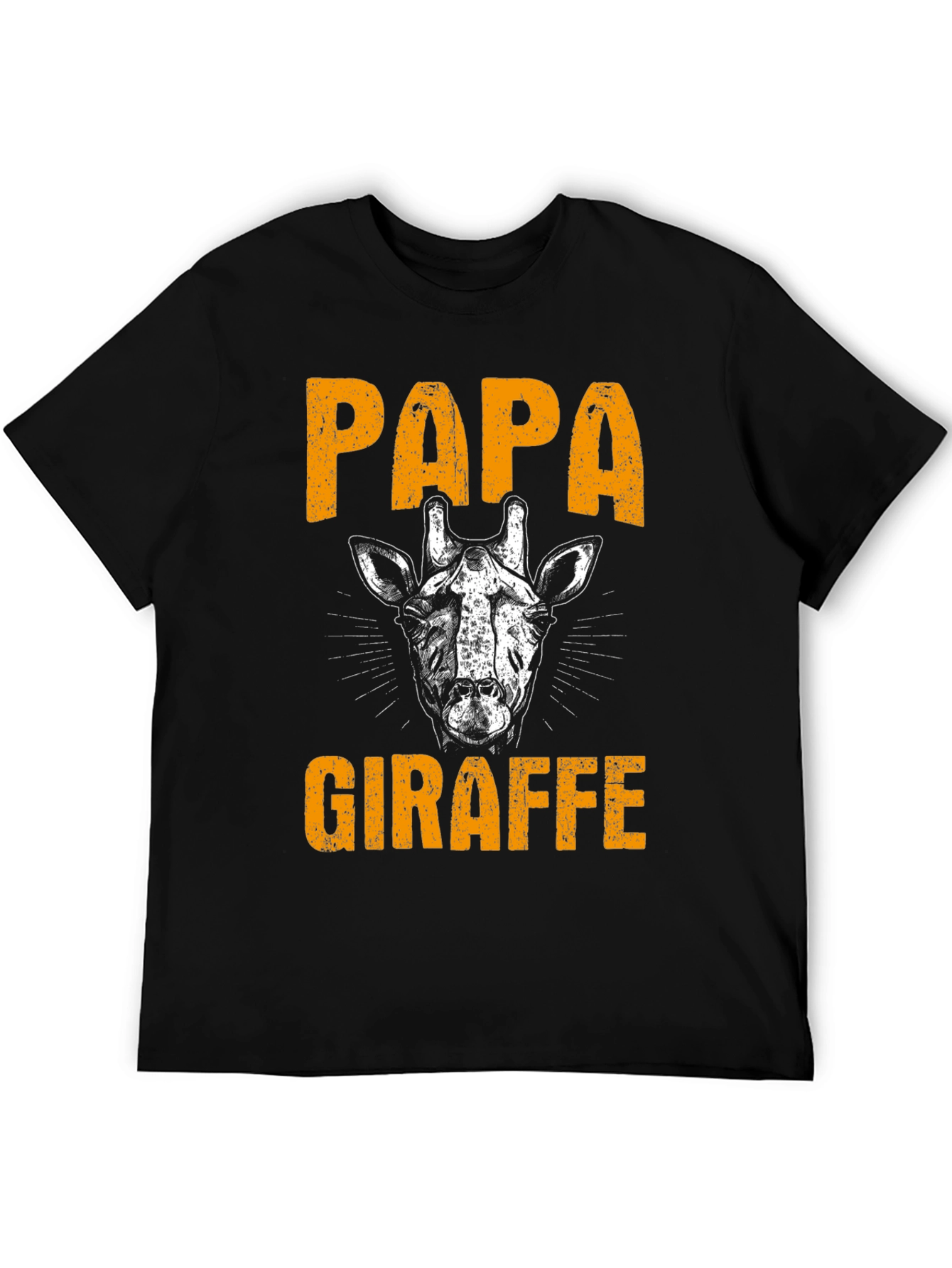 Papa Giraffe Graphic T-Shirt