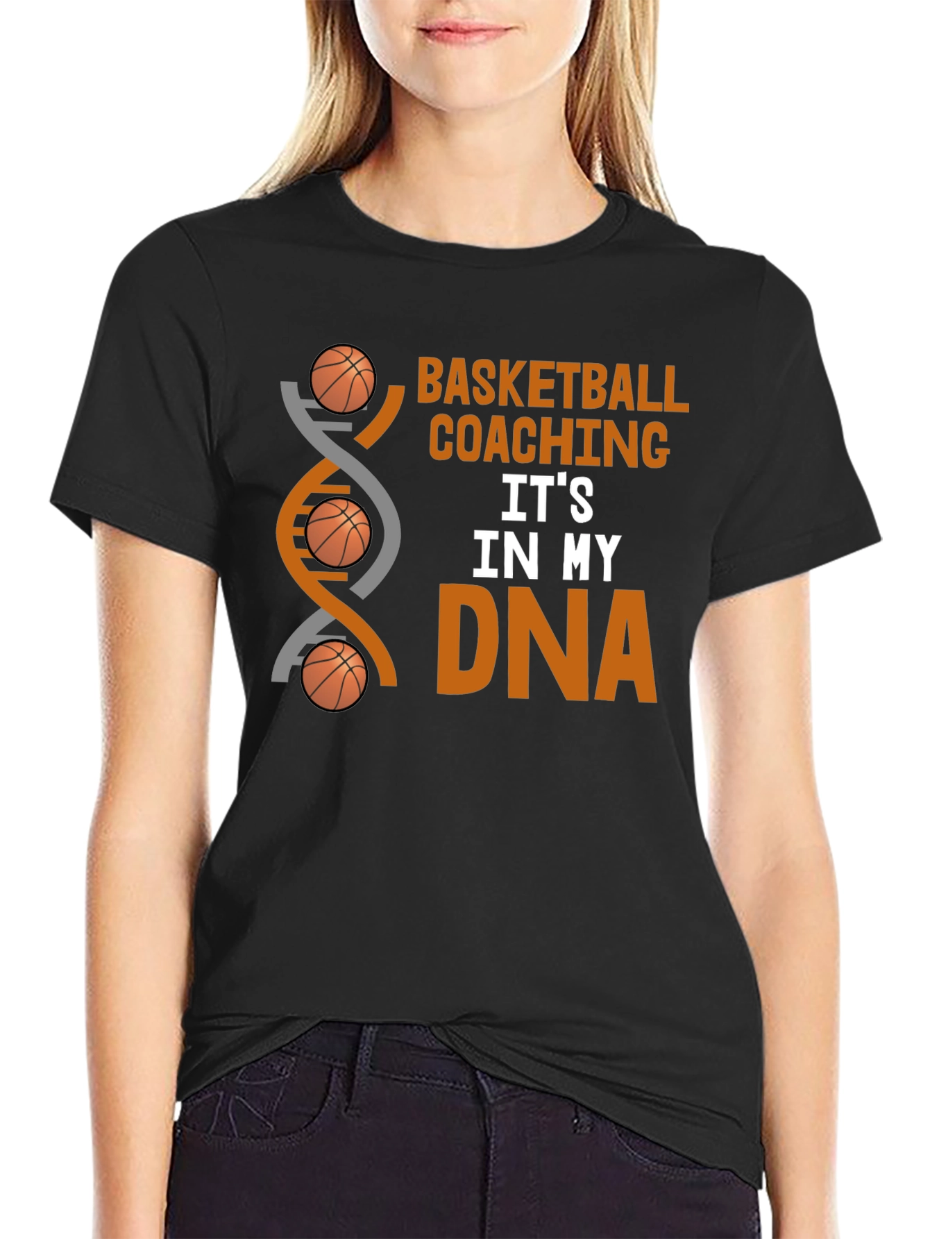 Basketball Coaching DNA Graphic Tee