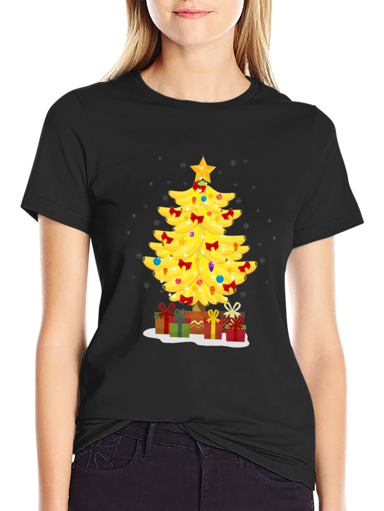 Banana Christmas Tree T-Shirt