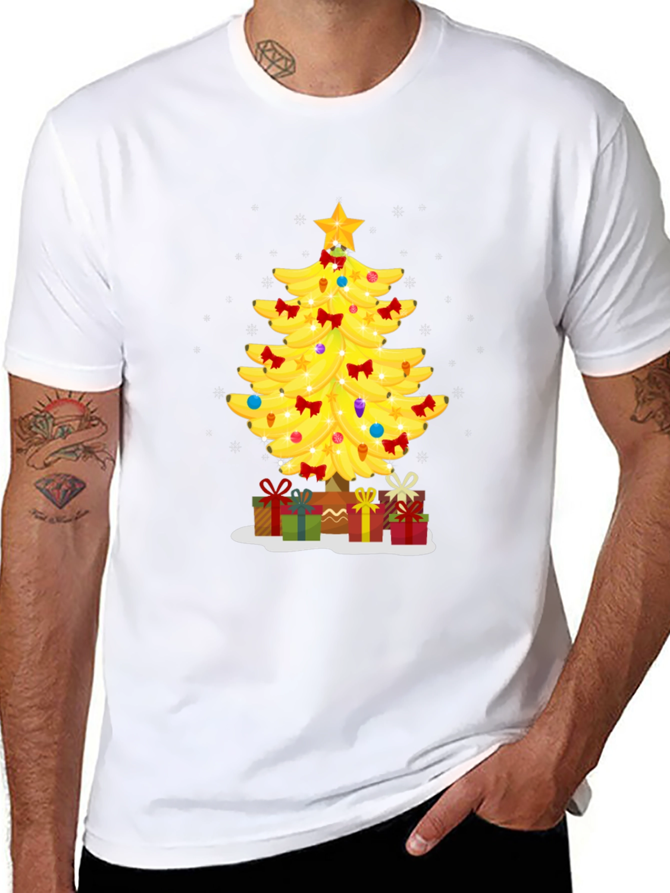 Banana Christmas Tree T-Shirt