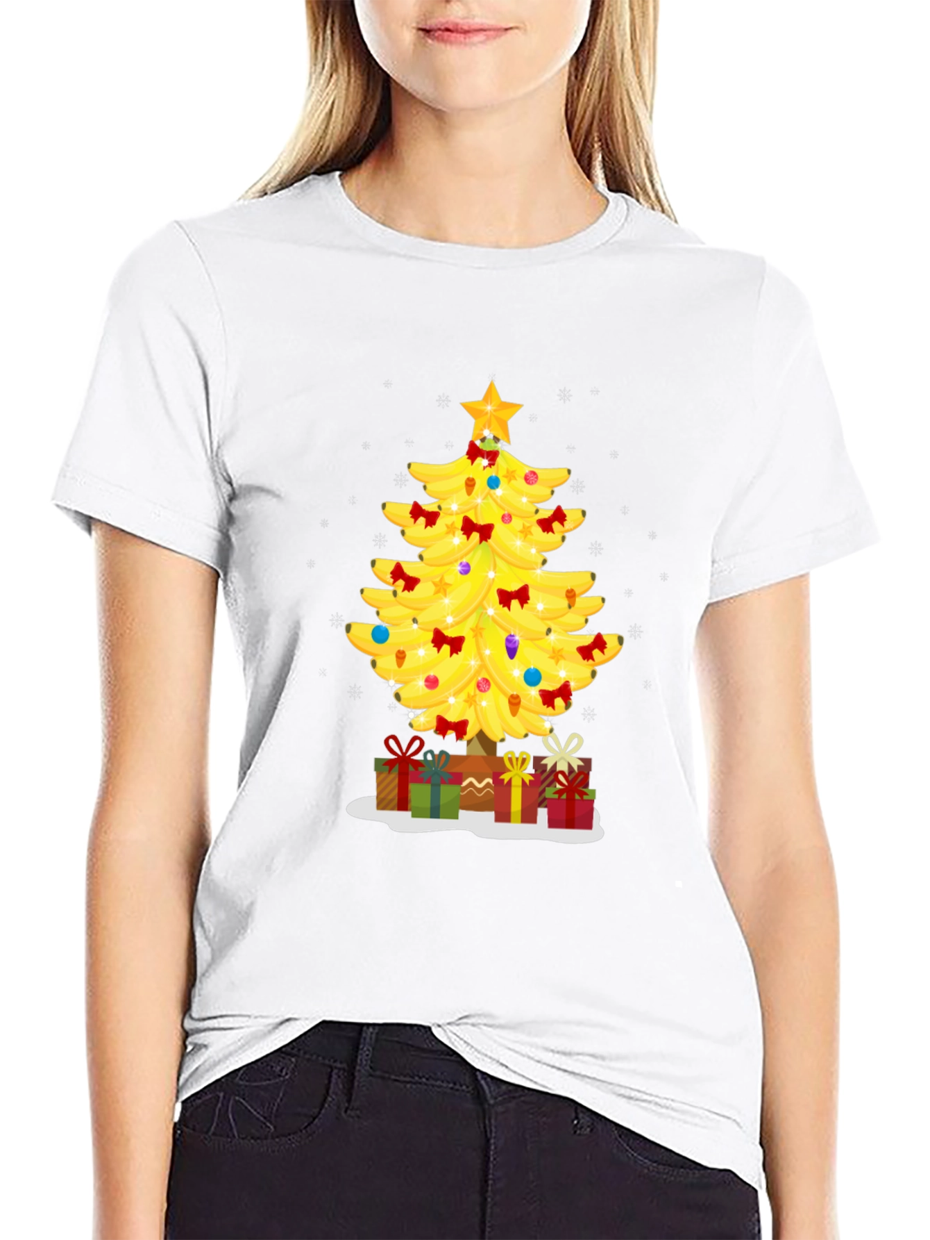 Banana Christmas Tree T-Shirt