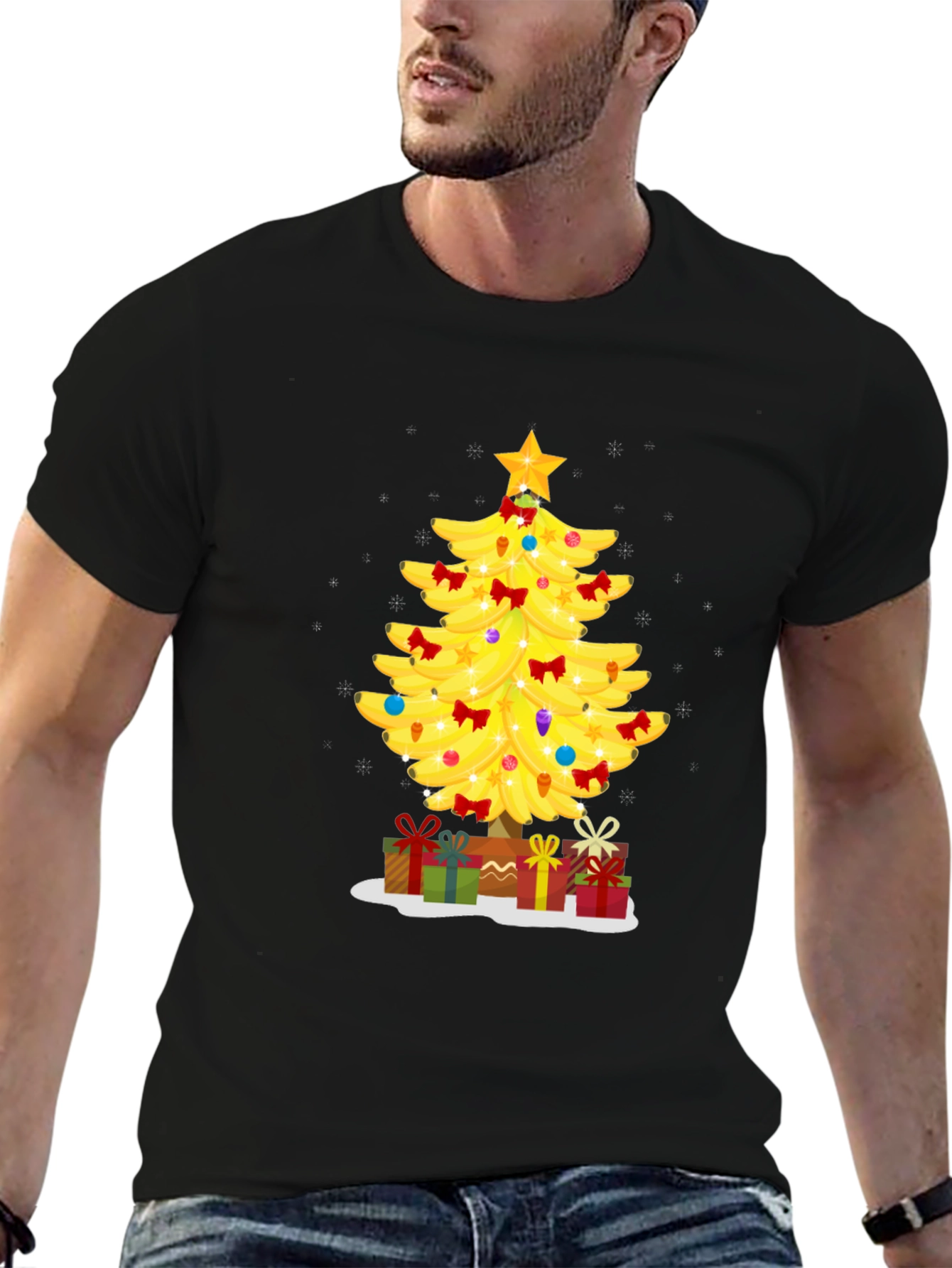 Banana Christmas Tree T-Shirt