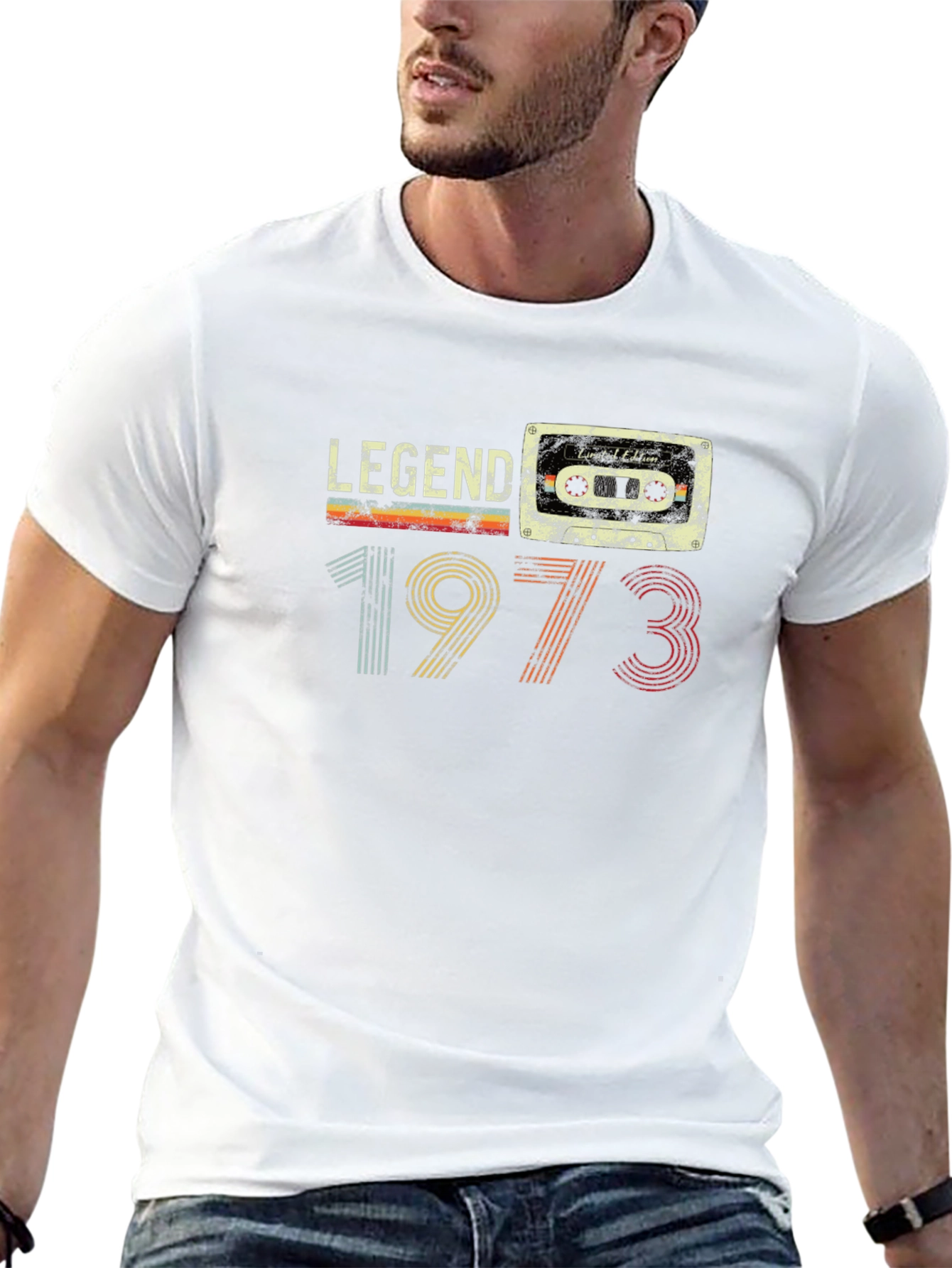 Legend Since 1973 Cassette Tape T-Shirt