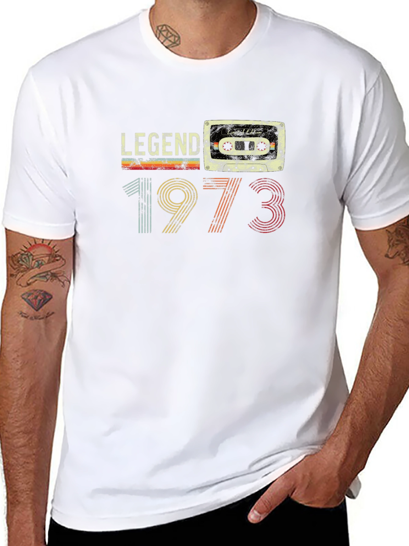 Legend Since 1973 Cassette Tape T-Shirt