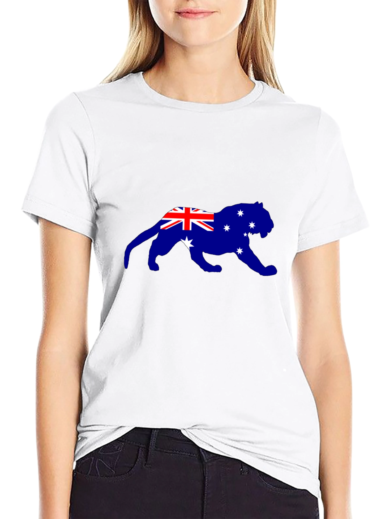 Australian Flag Lion T-Shirt