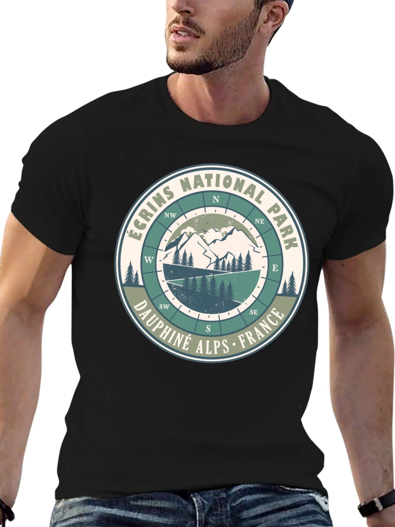 Écrins National Park T-Shirt - Dauphiné Alps France
