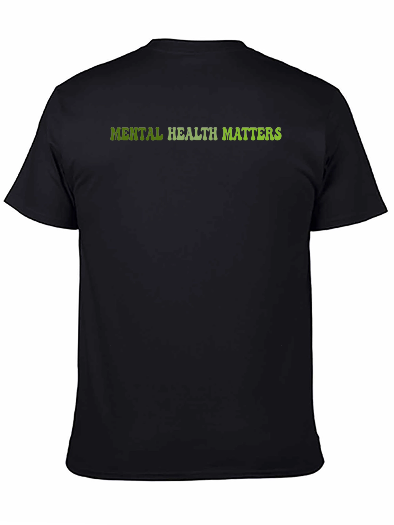 Mental Health Matters Black Graphic Tee