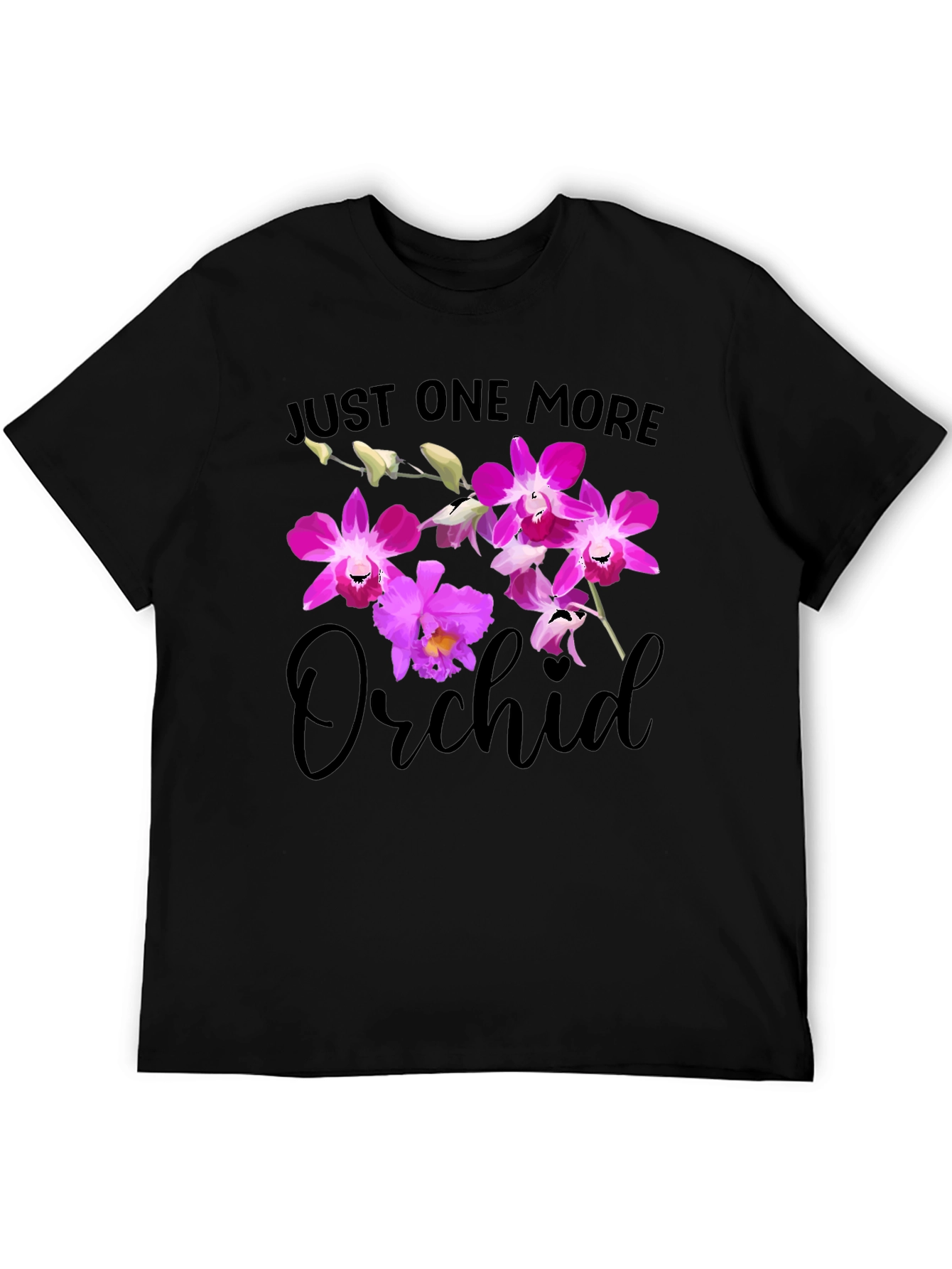 Just One More Orchid Graphic Tee