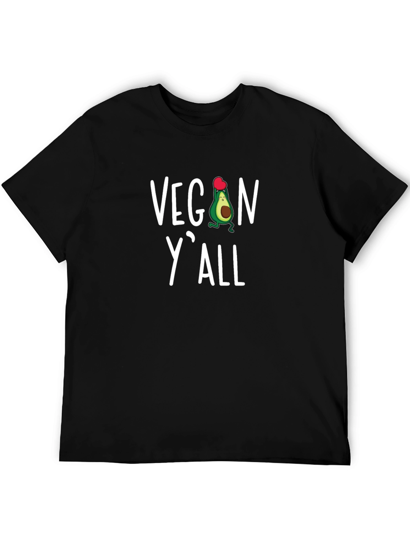 Vegan Yall Avocado Graphic Tee