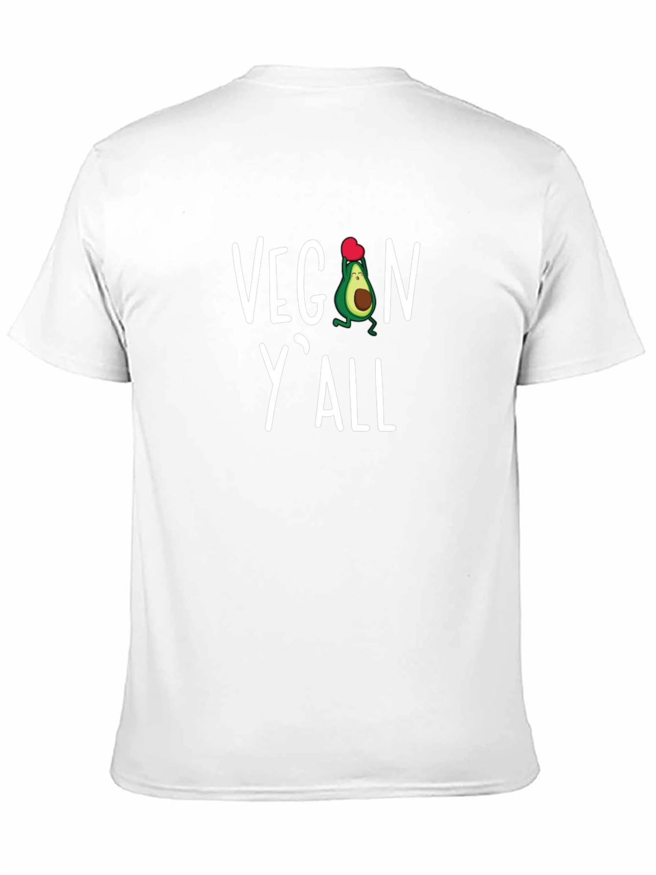 Vegan Yall Avocado Graphic Tee