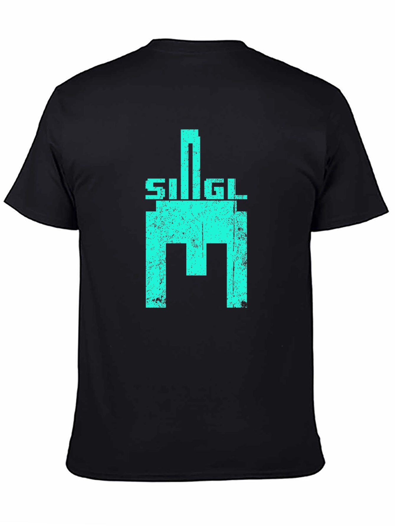 Retro SIGL Graphic T-Shirt - Distressed Print