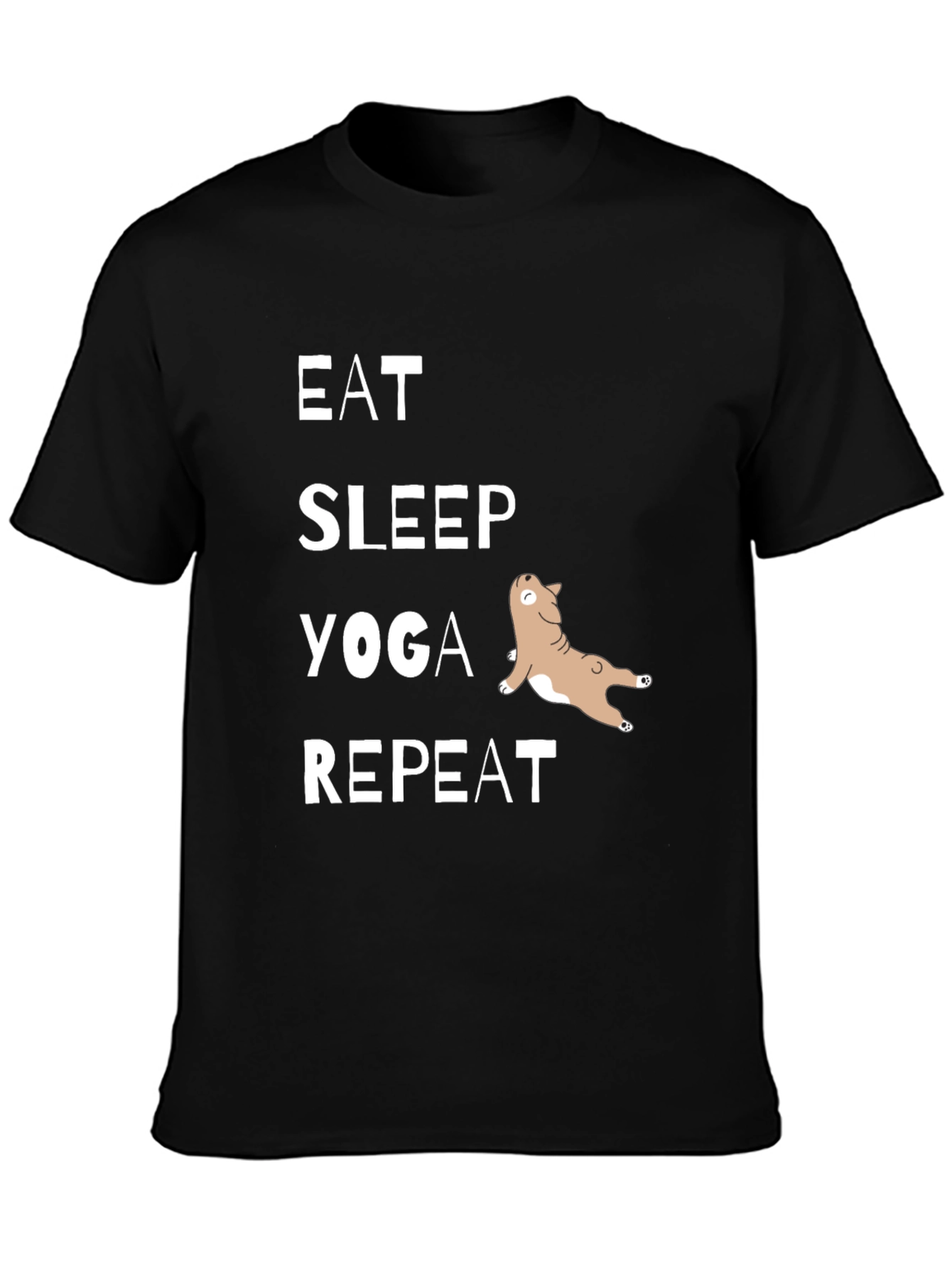 Eat Sleep Yoga Repeat T-Shirt