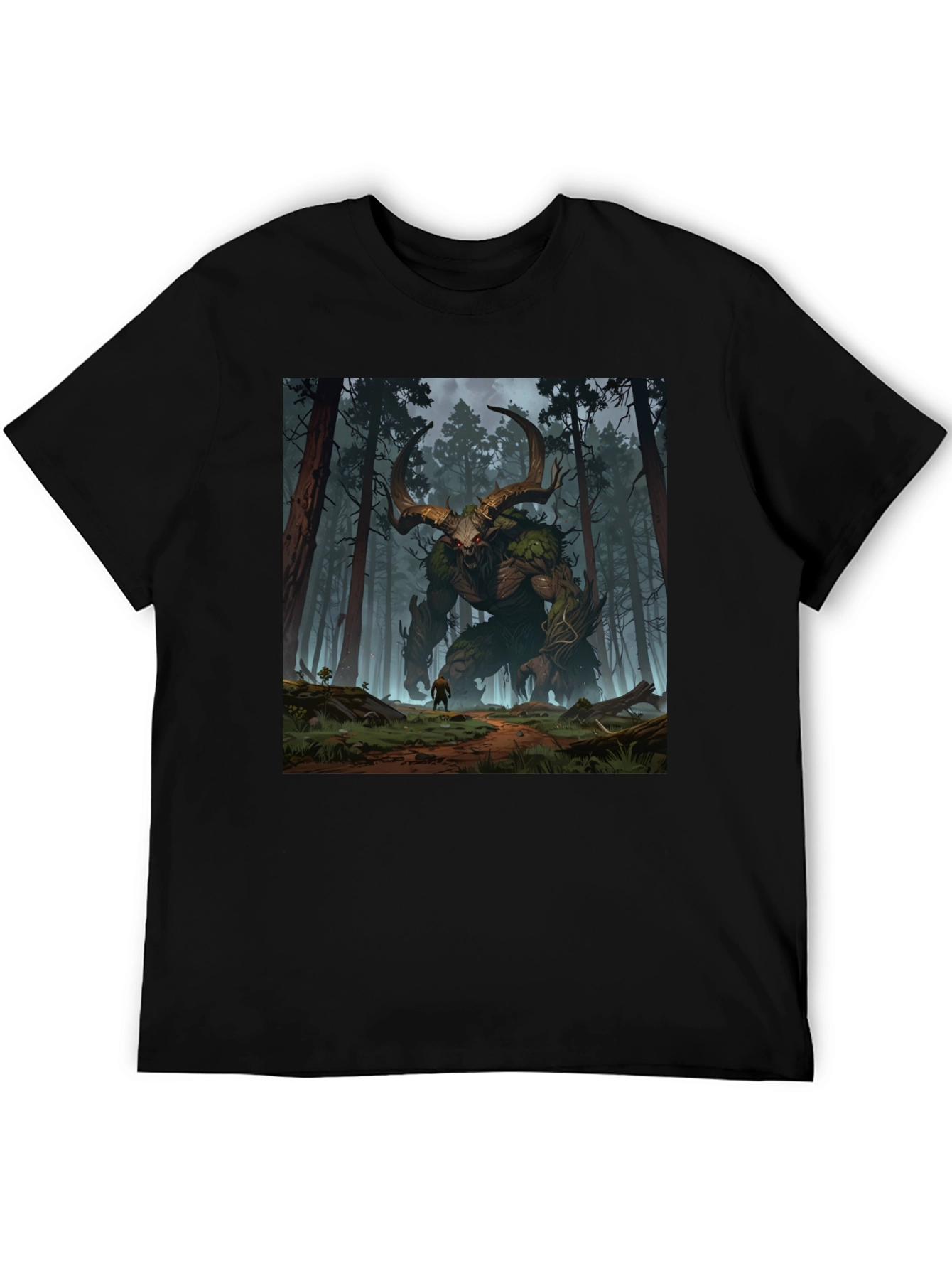 Monster in the Woods Graphic Tee