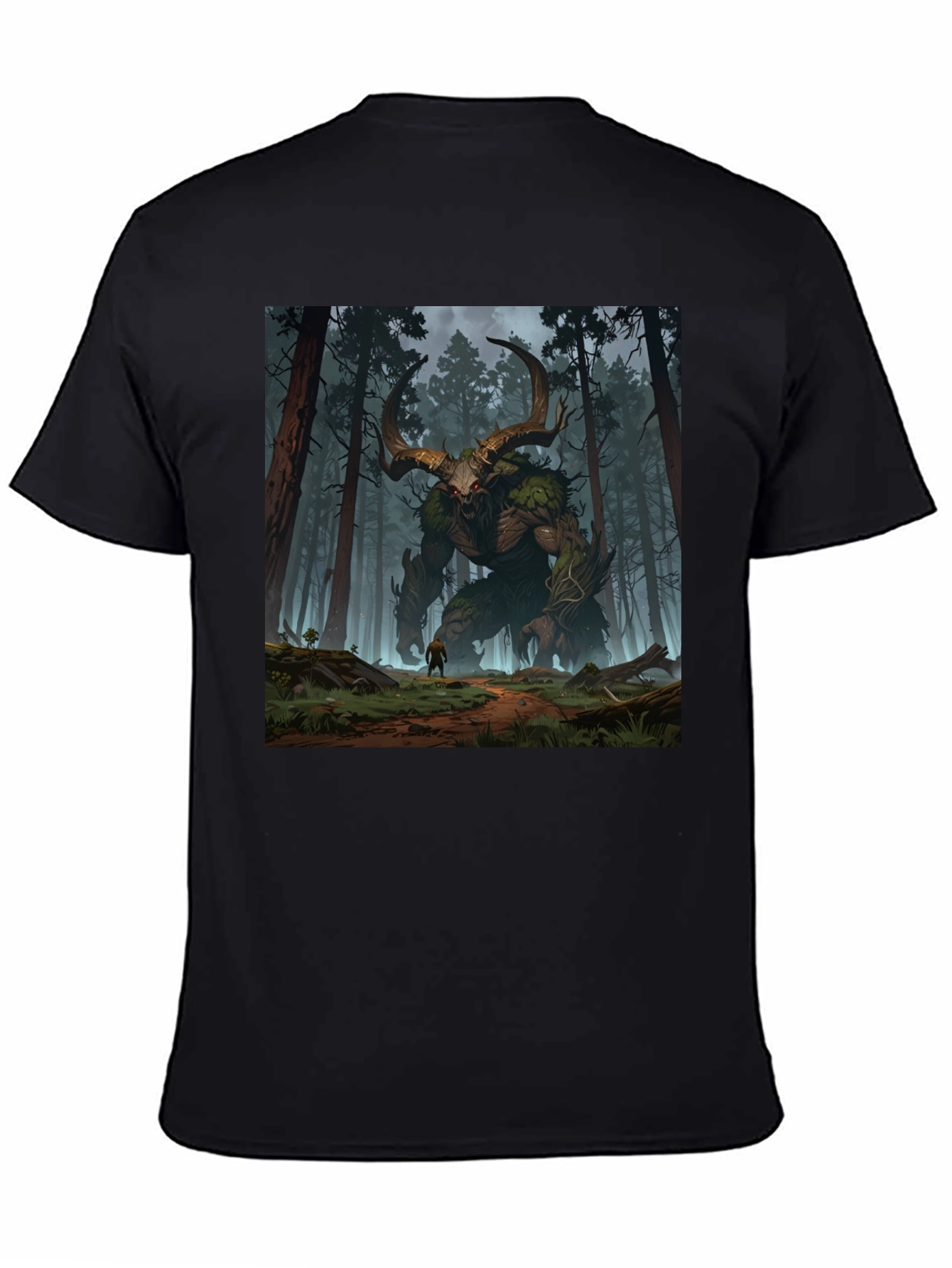 Monster in the Woods Graphic Tee