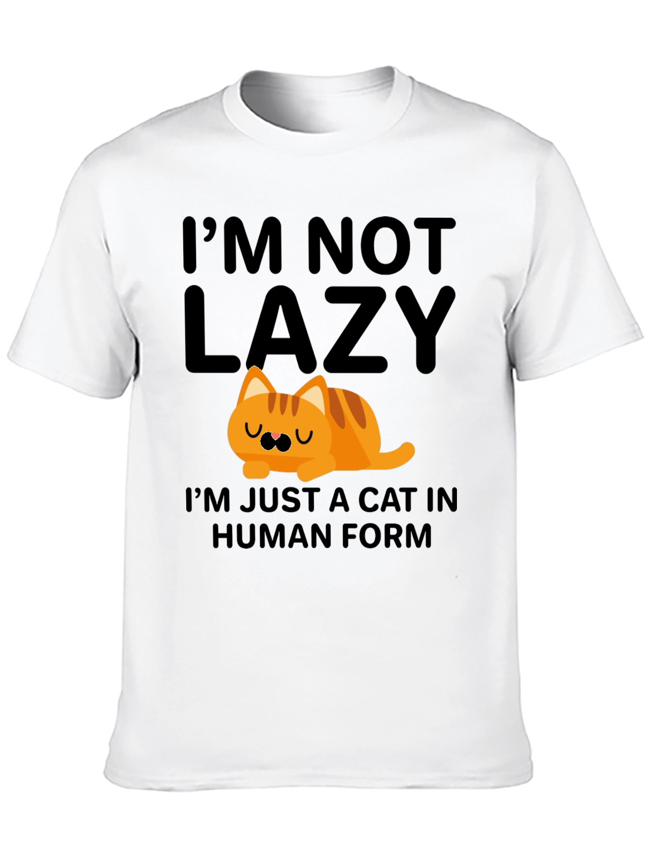 Im Not Lazy Cat T-Shirt