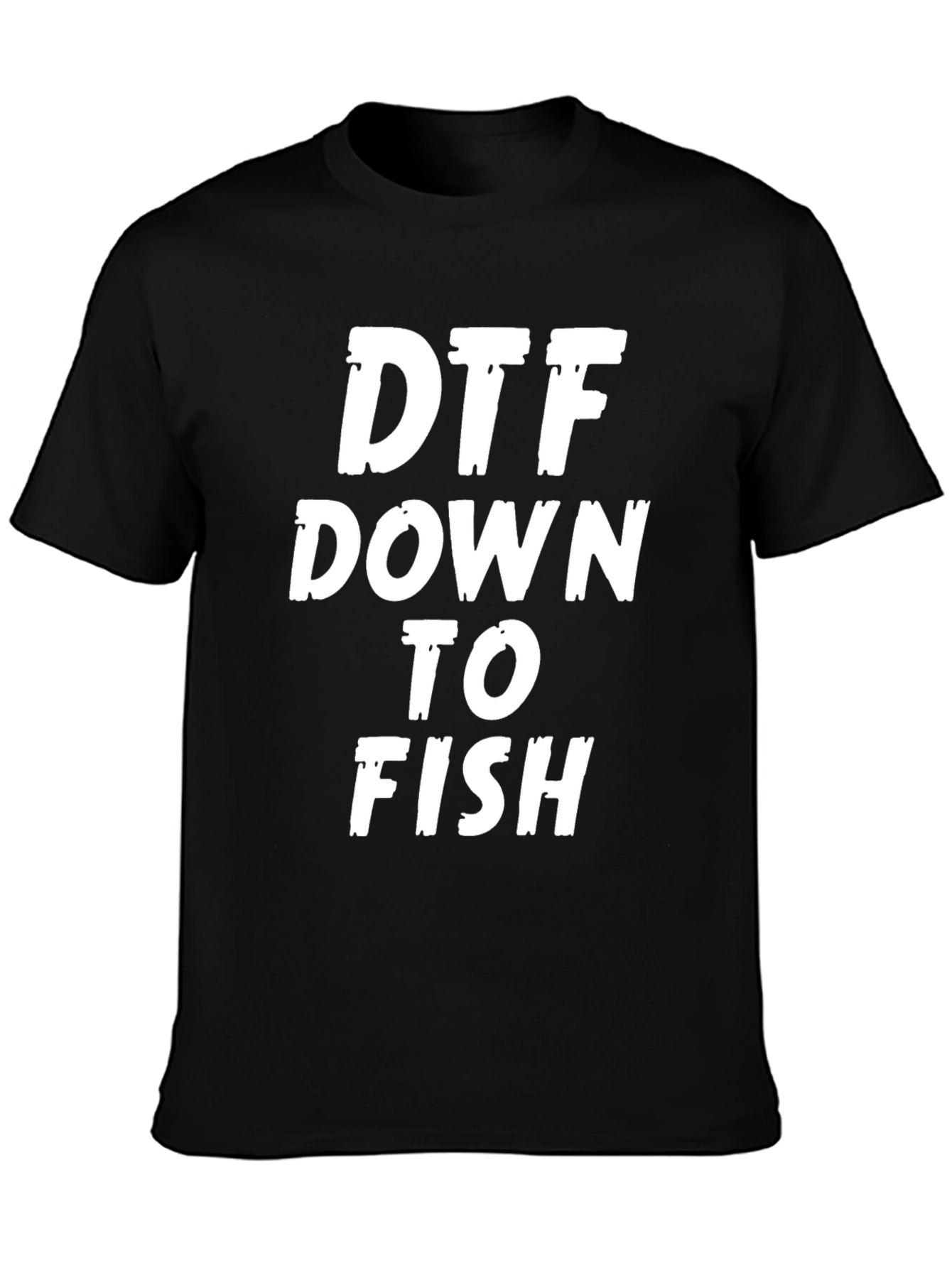 DTF Down To Fish Mens Graphic Tee