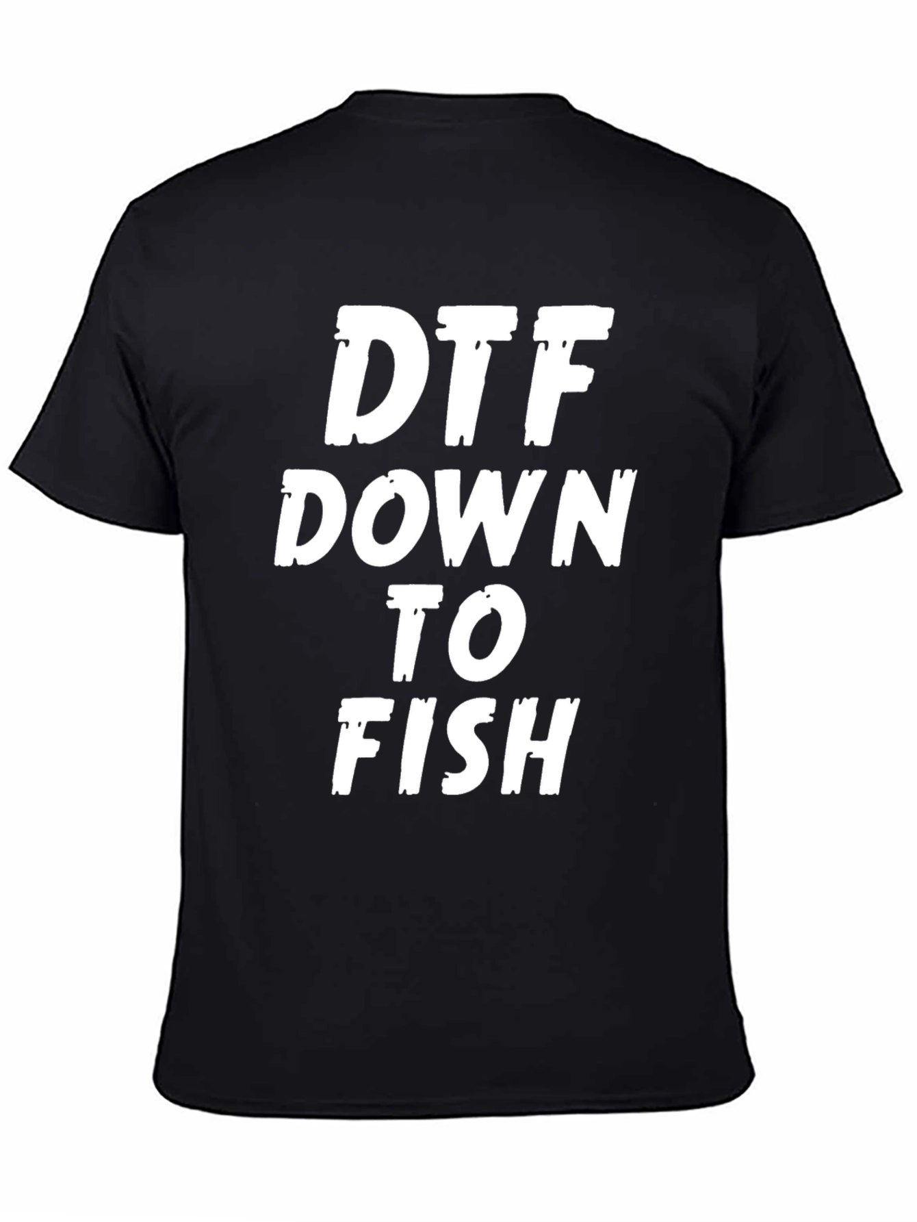 DTF Down To Fish Mens Graphic Tee